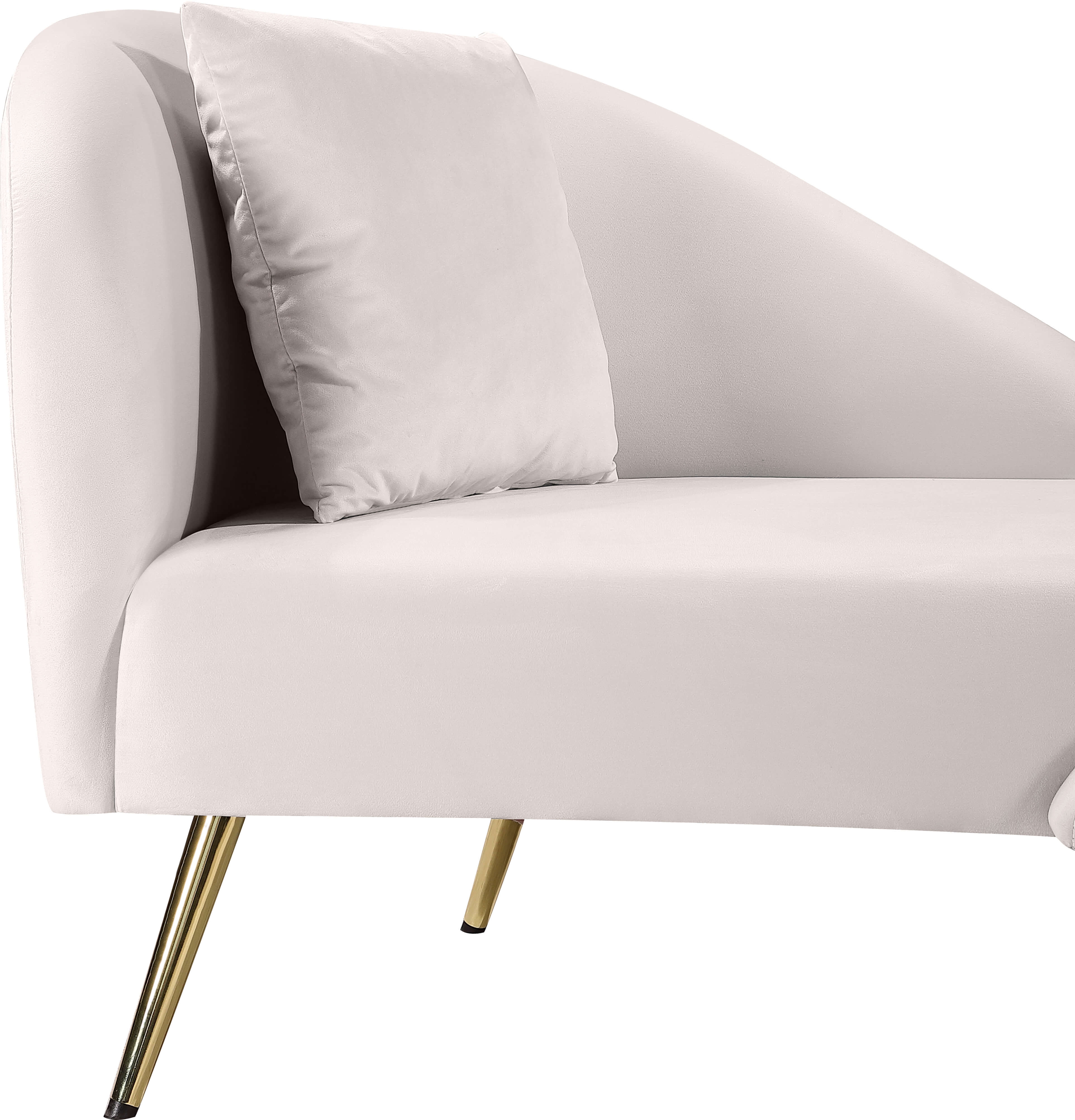 Nolan Velvet Chaise
