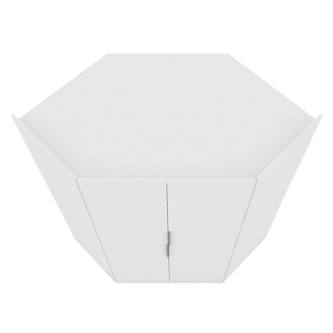 Mulberry 2.0 Corner Wardrobe Closet w/2 Hanging Rods 