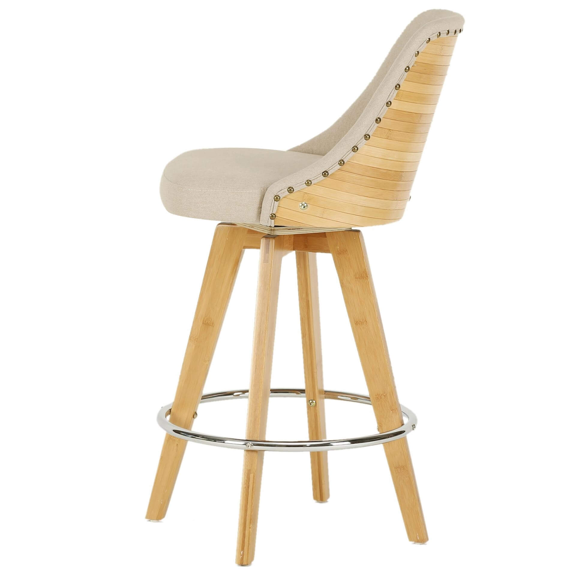 Nala KD Fabric Counter Stool