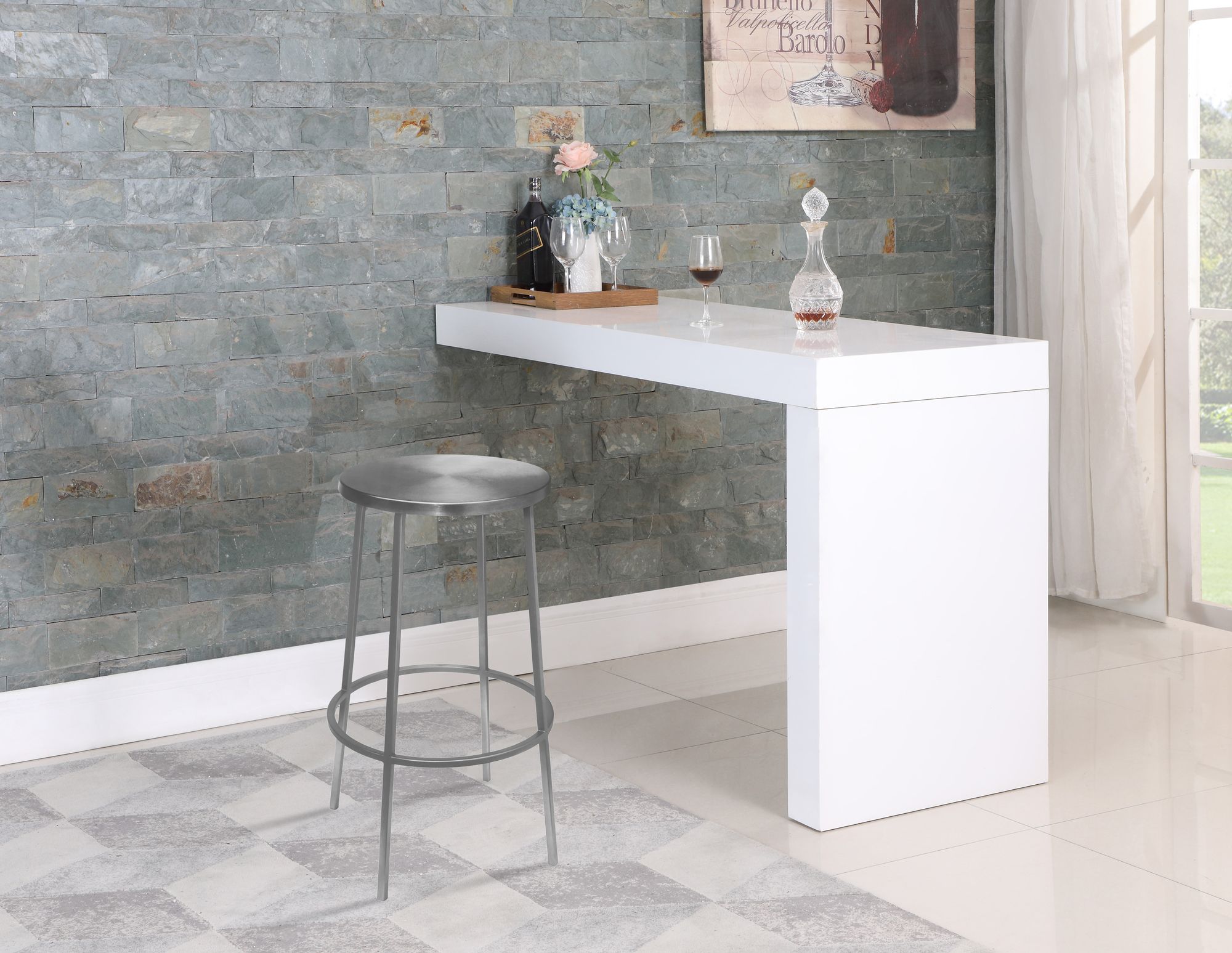 Tyson Iron Bar Stool