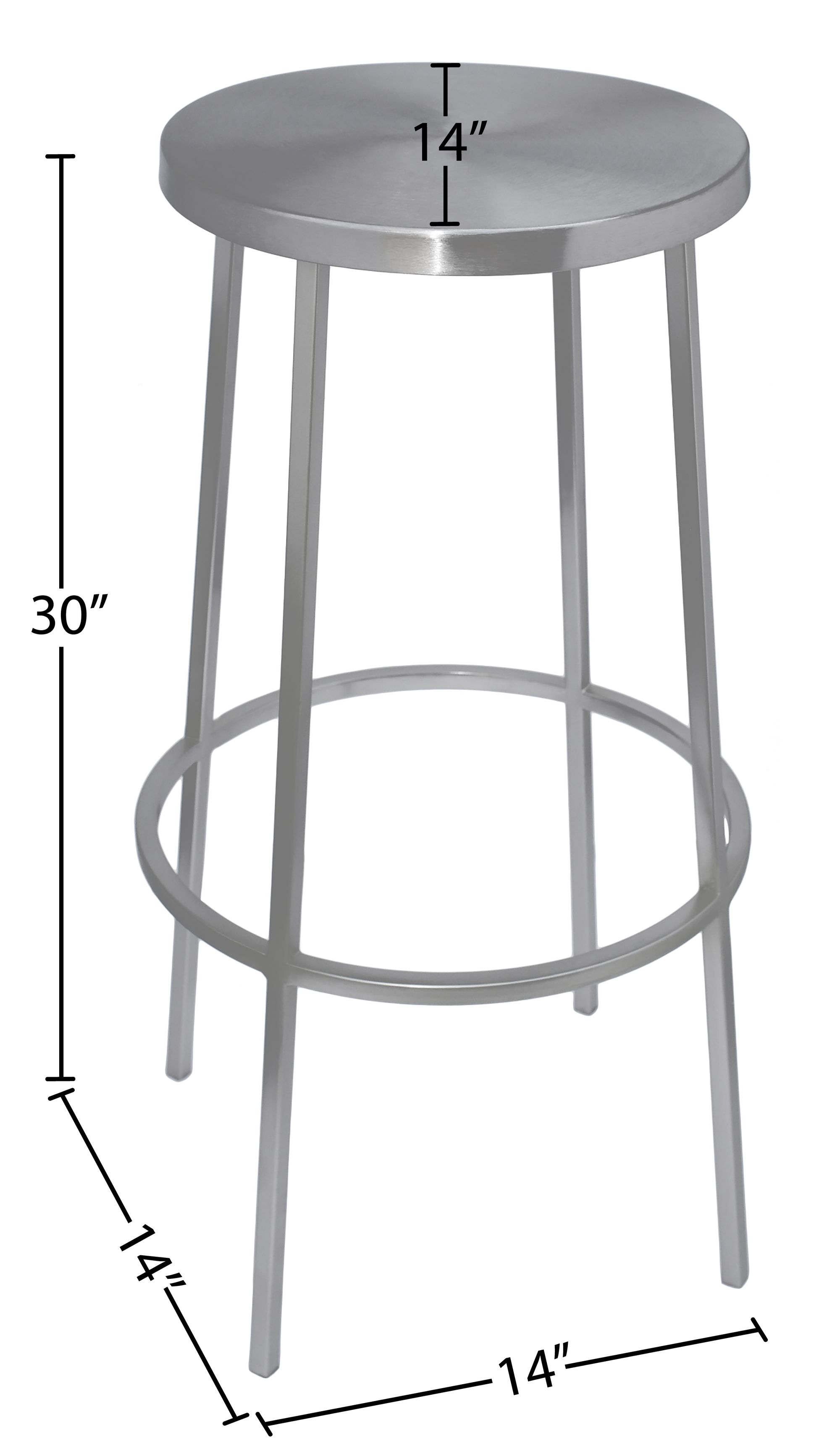 Tyson Iron Bar Stool