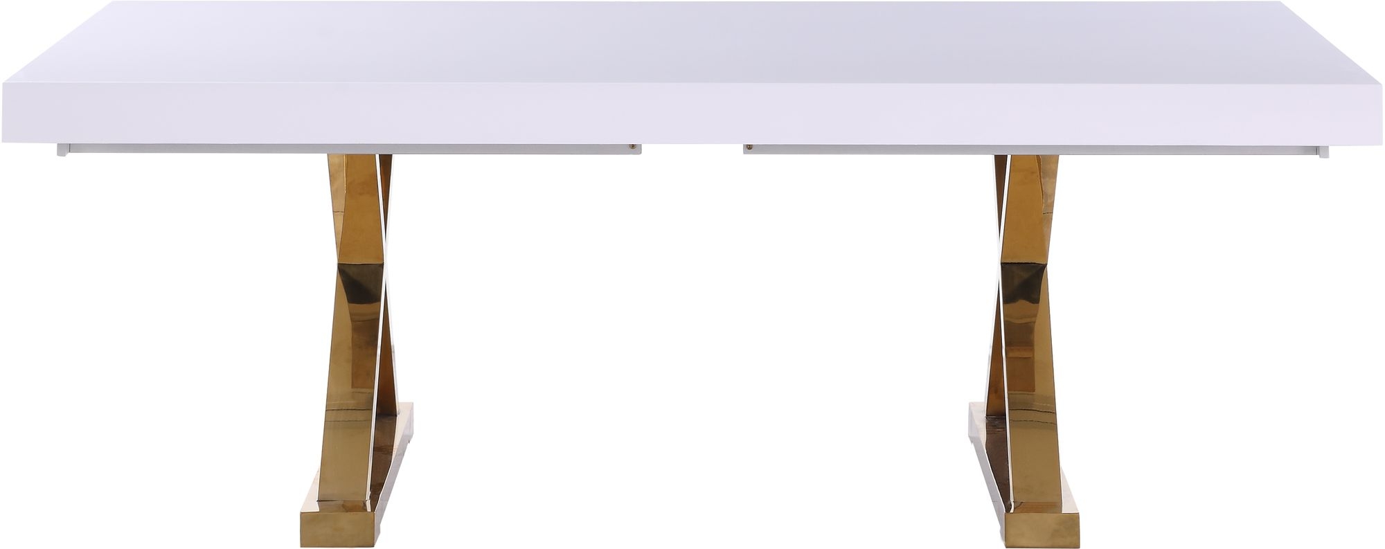Excel Extendable Rectangular Lacquer Dining Table