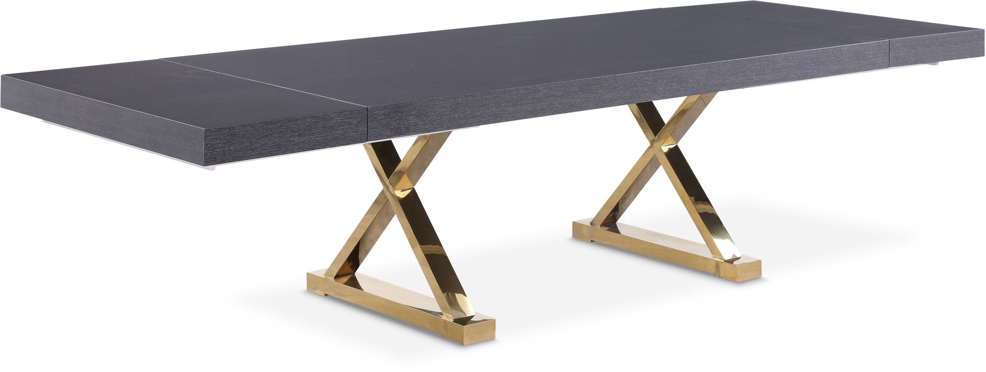 Excel Extendable Rectangular Lacquer Dining Table