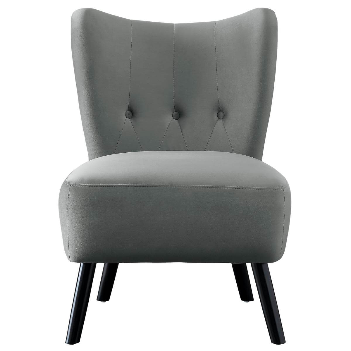 1166 Imani Velvet Accent Chair by Homelegance
