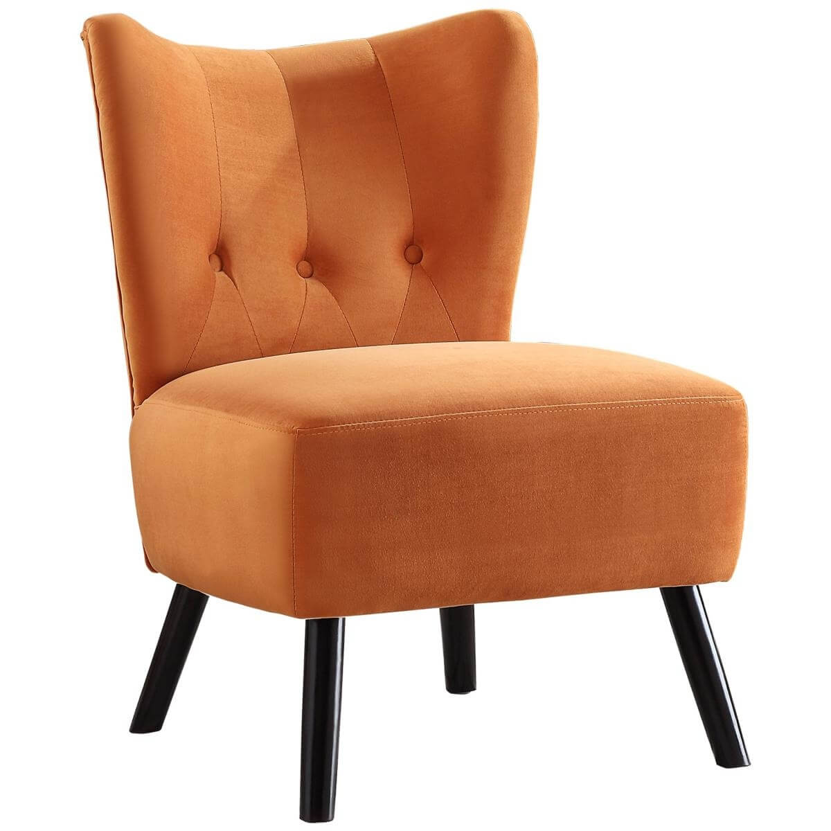 1166 Imani Velvet Accent Chair by Homelegance