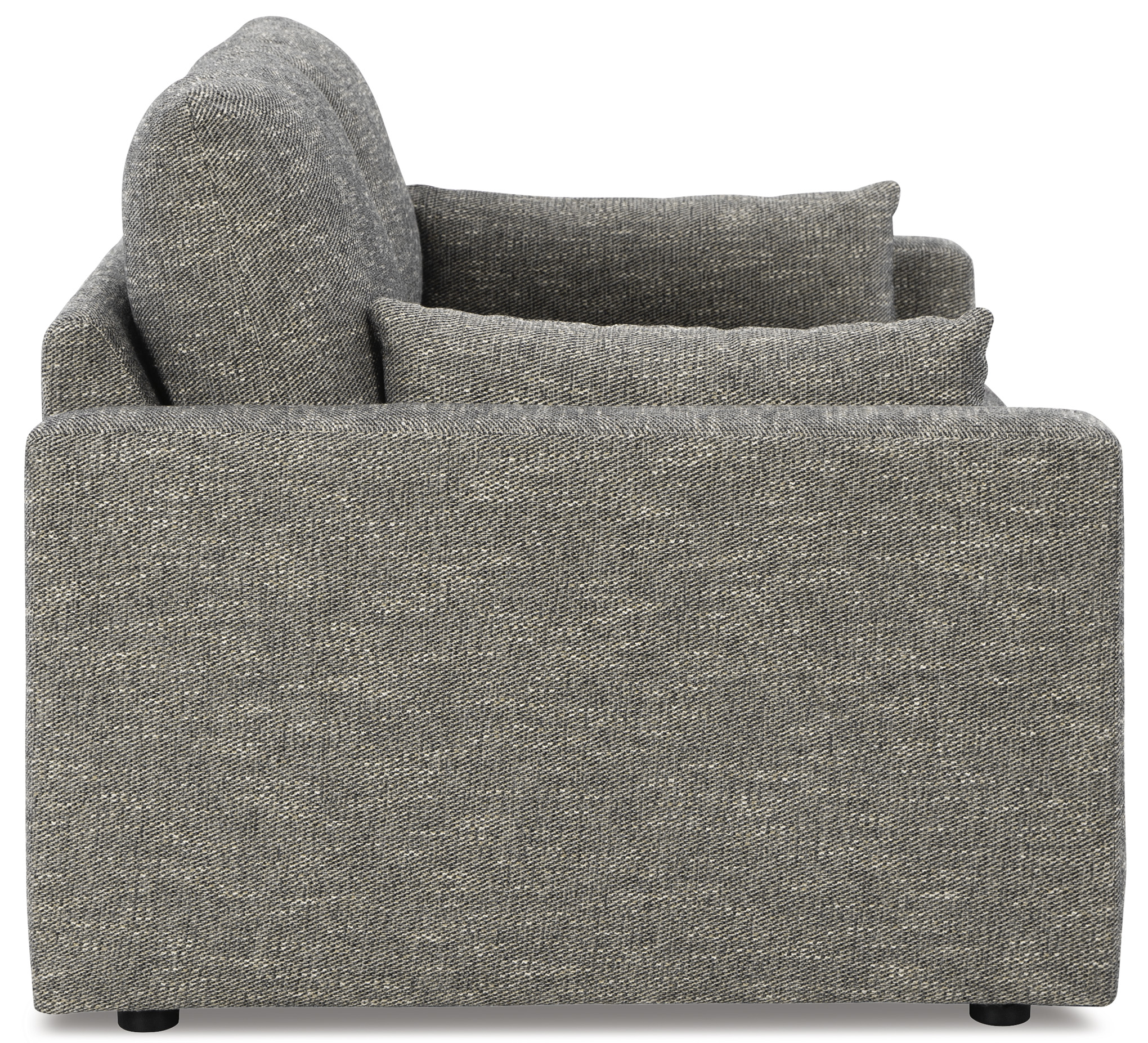 Dramatic Fabric Chair and a Half