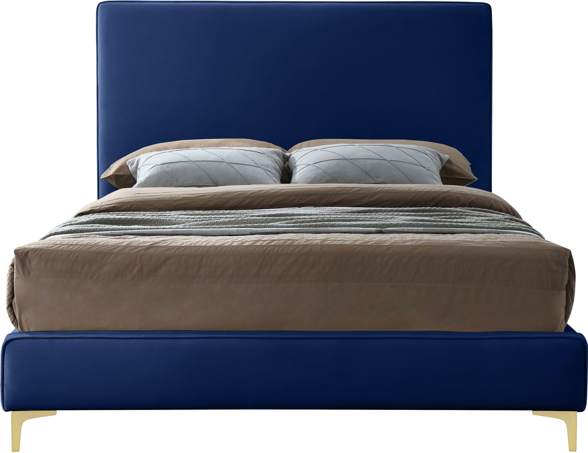 Geri Velvet Bed