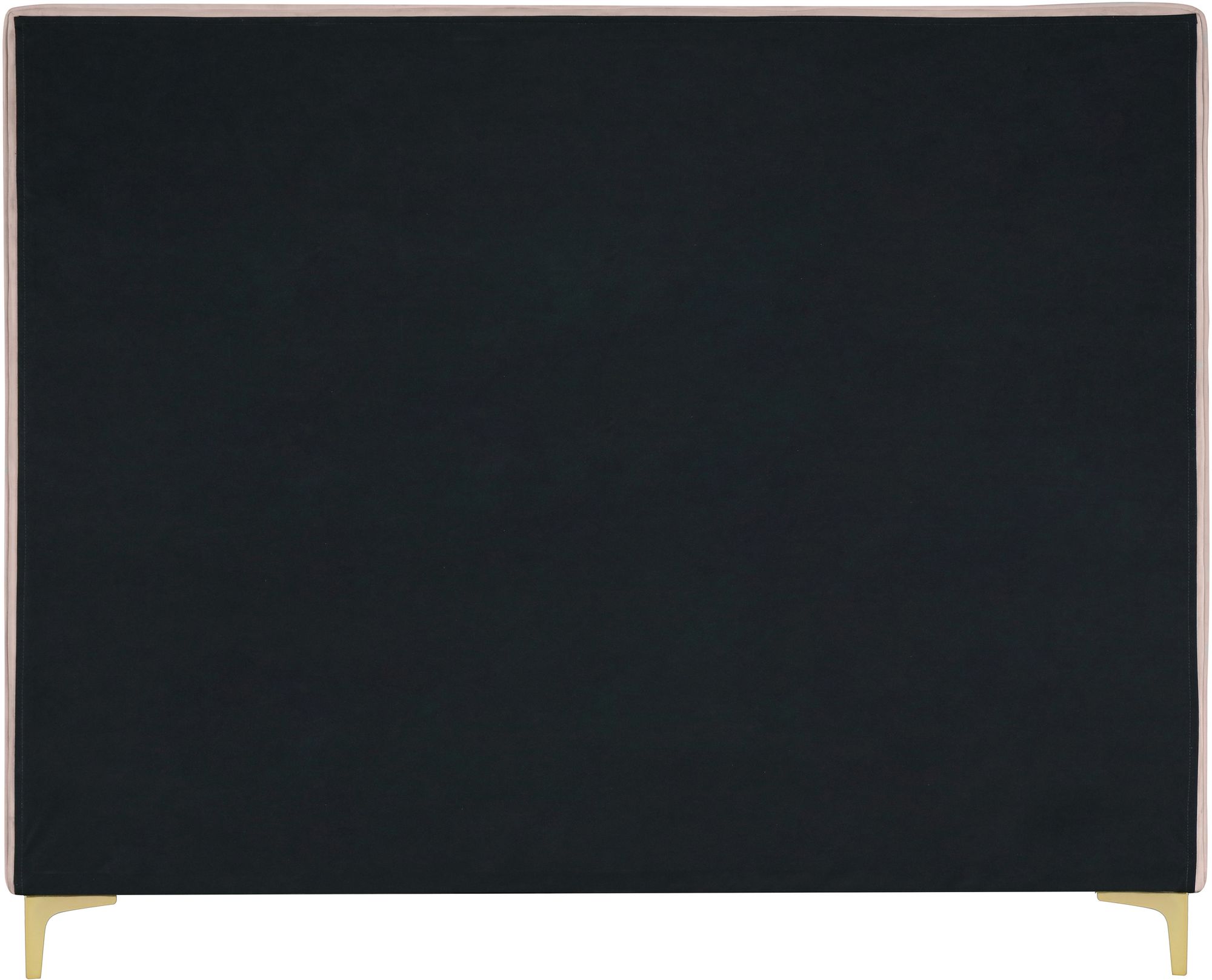 Geri Velvet King Size Bed