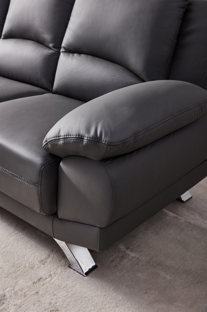 117 Leather/Leatherette Loveseat