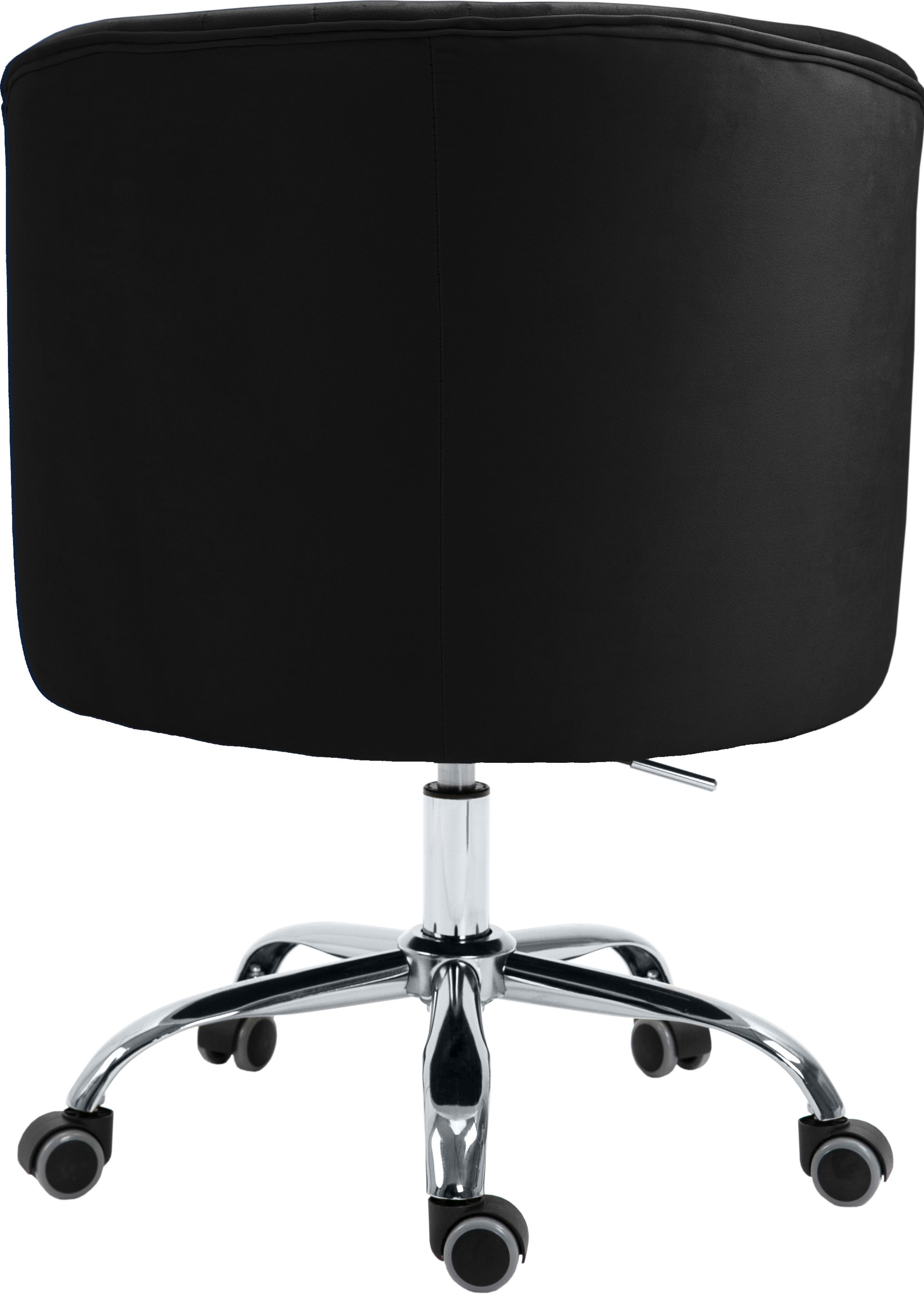 Arden Velvet Office Chair with Chrome Base