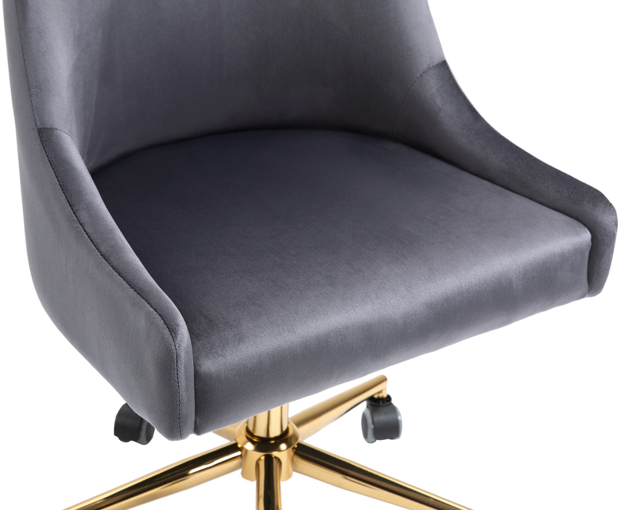 Karina Velvet Office Chair