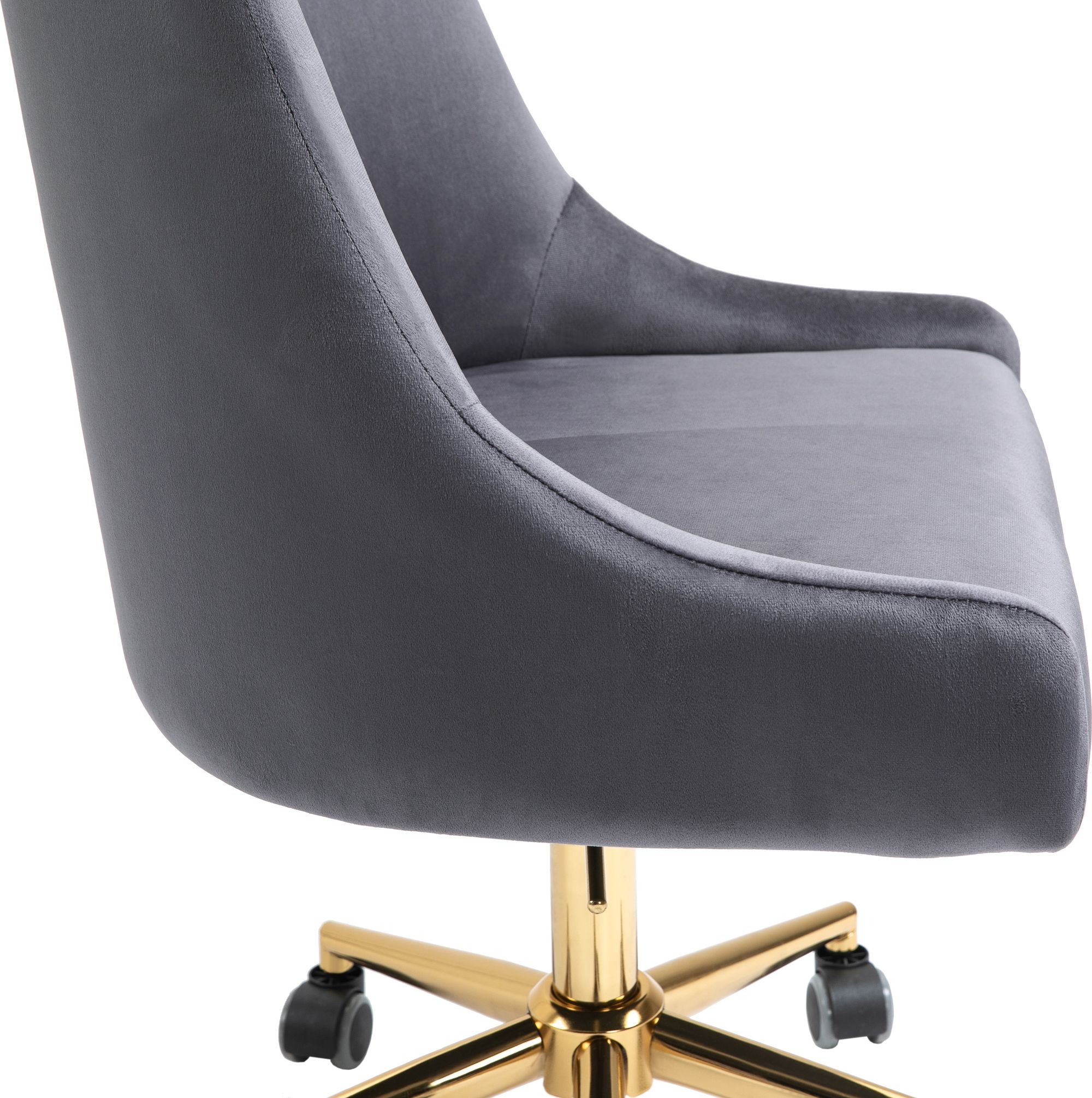 Karina Velvet Office Chair