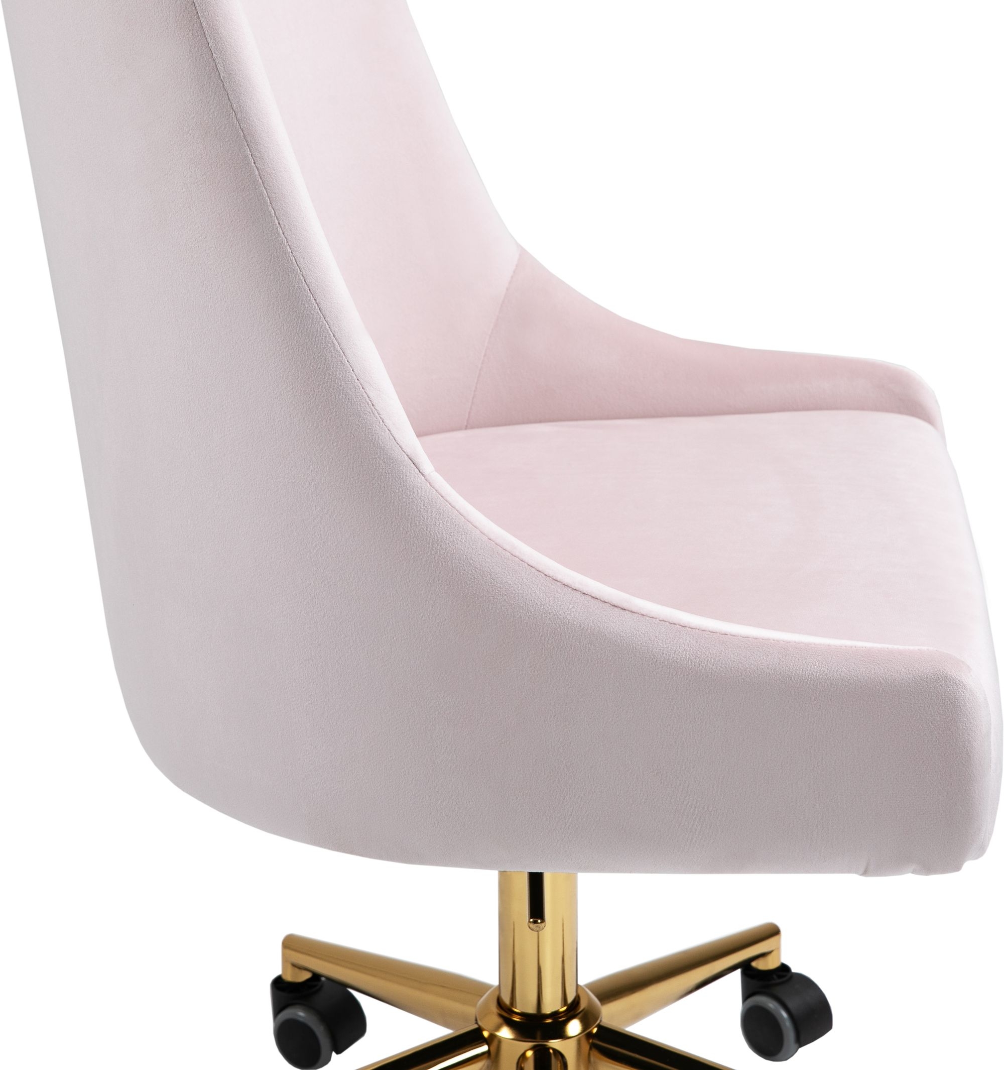 Karina Velvet Office Chair