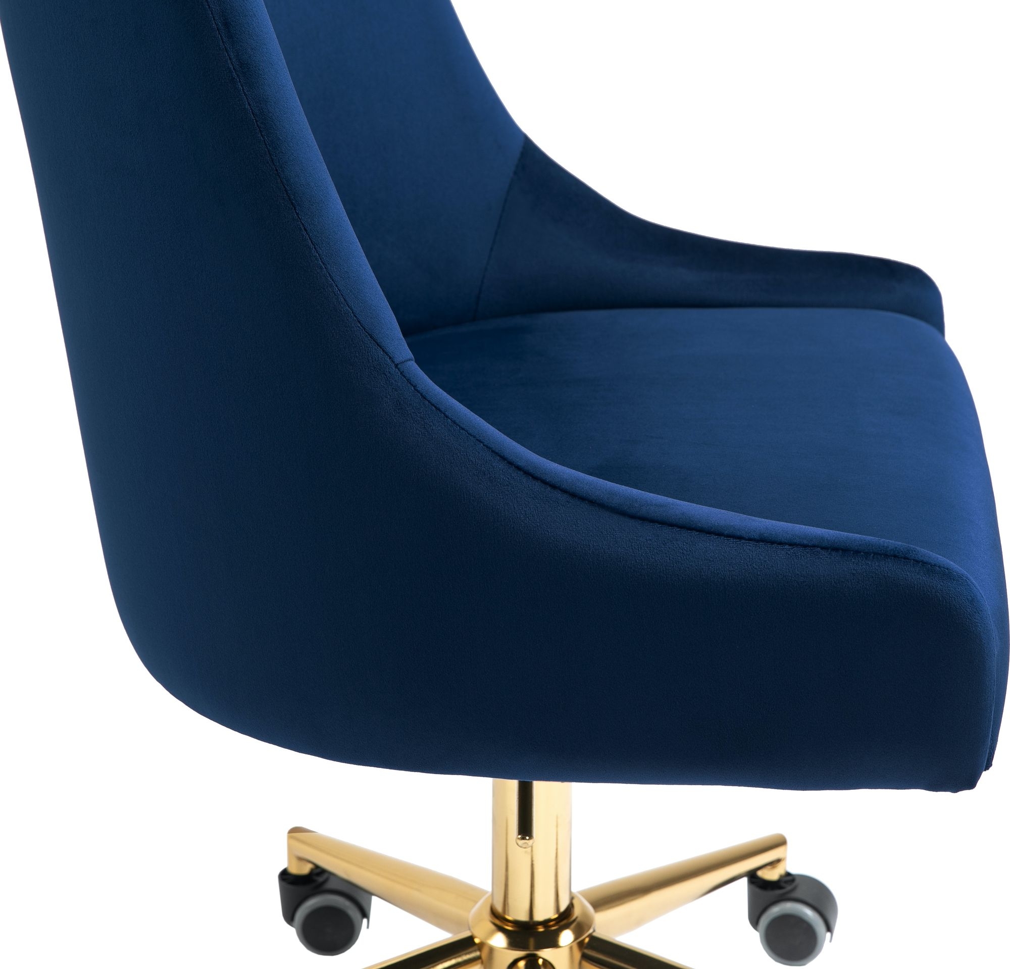 Karina Velvet Office Chair