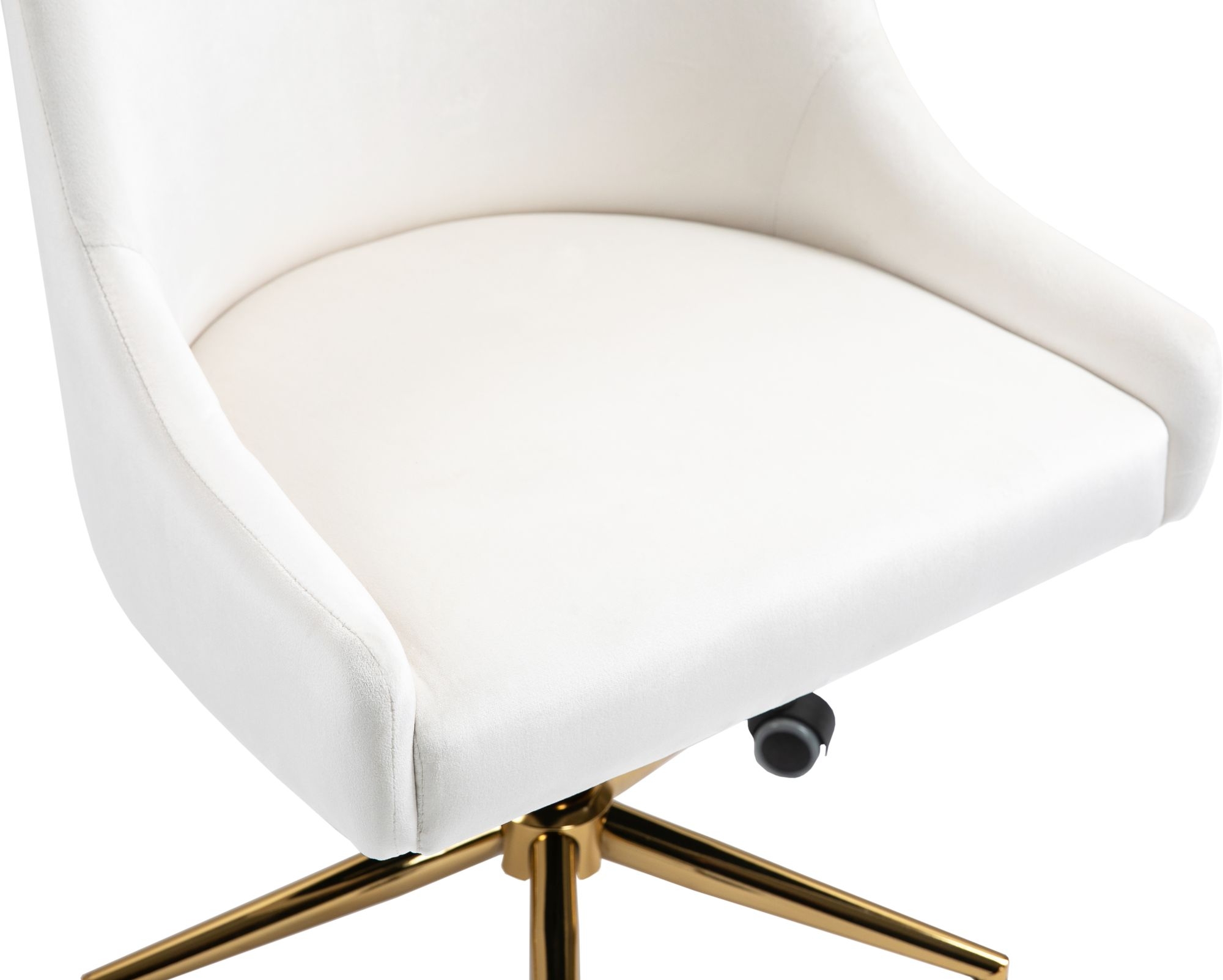 Karina Velvet Office Chair