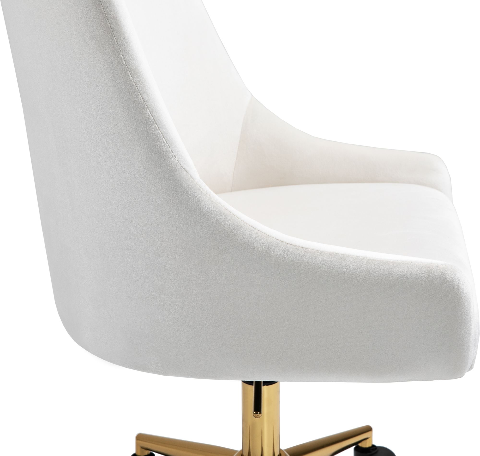 Karina Velvet Office Chair