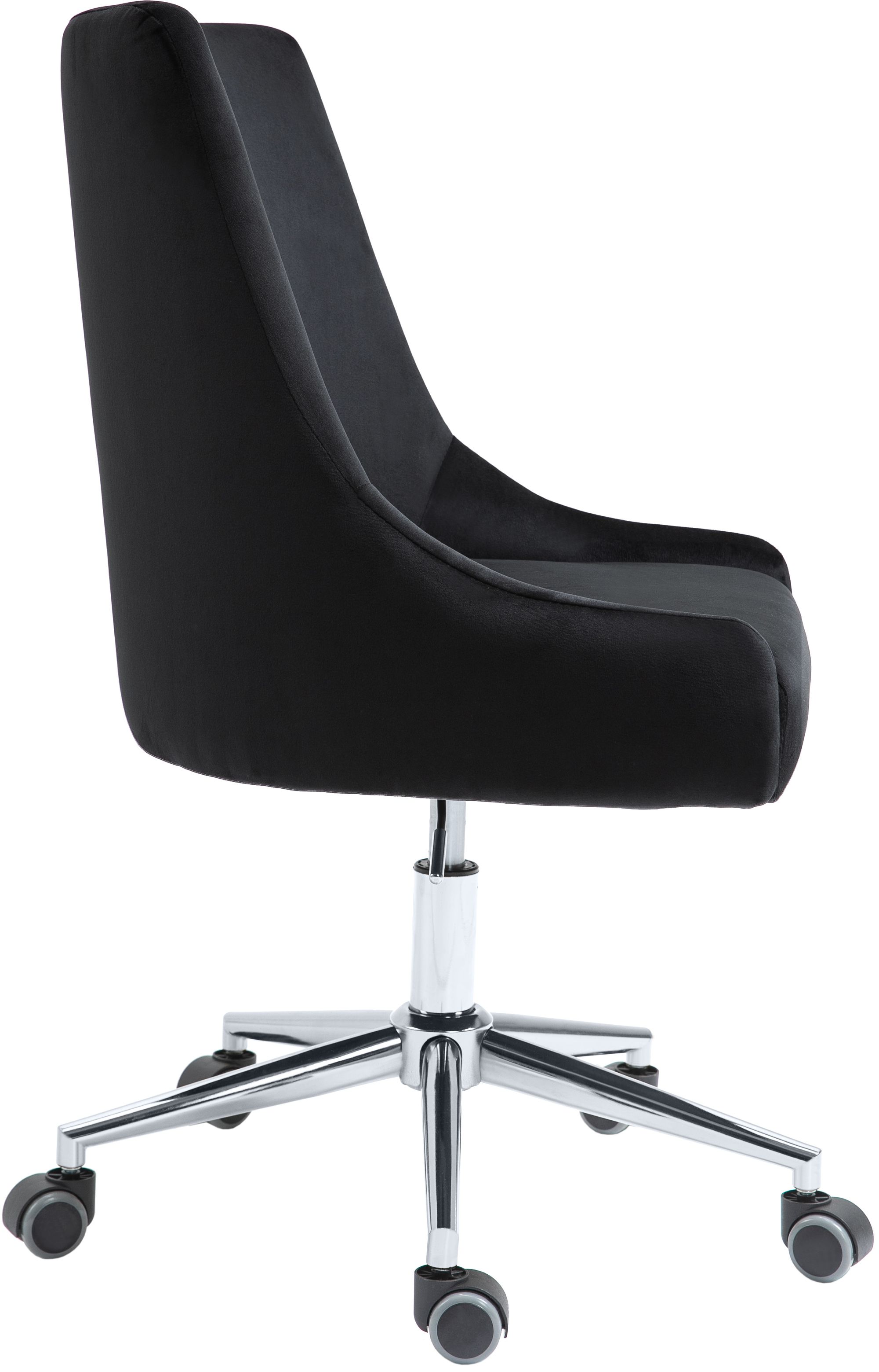 Karina Velvet Office Chair