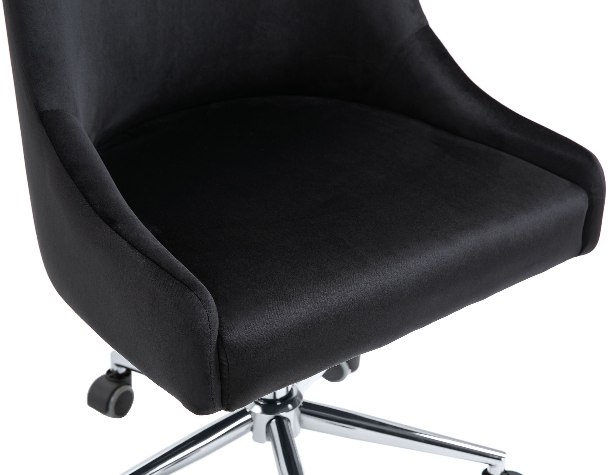 Karina Velvet Office Chair