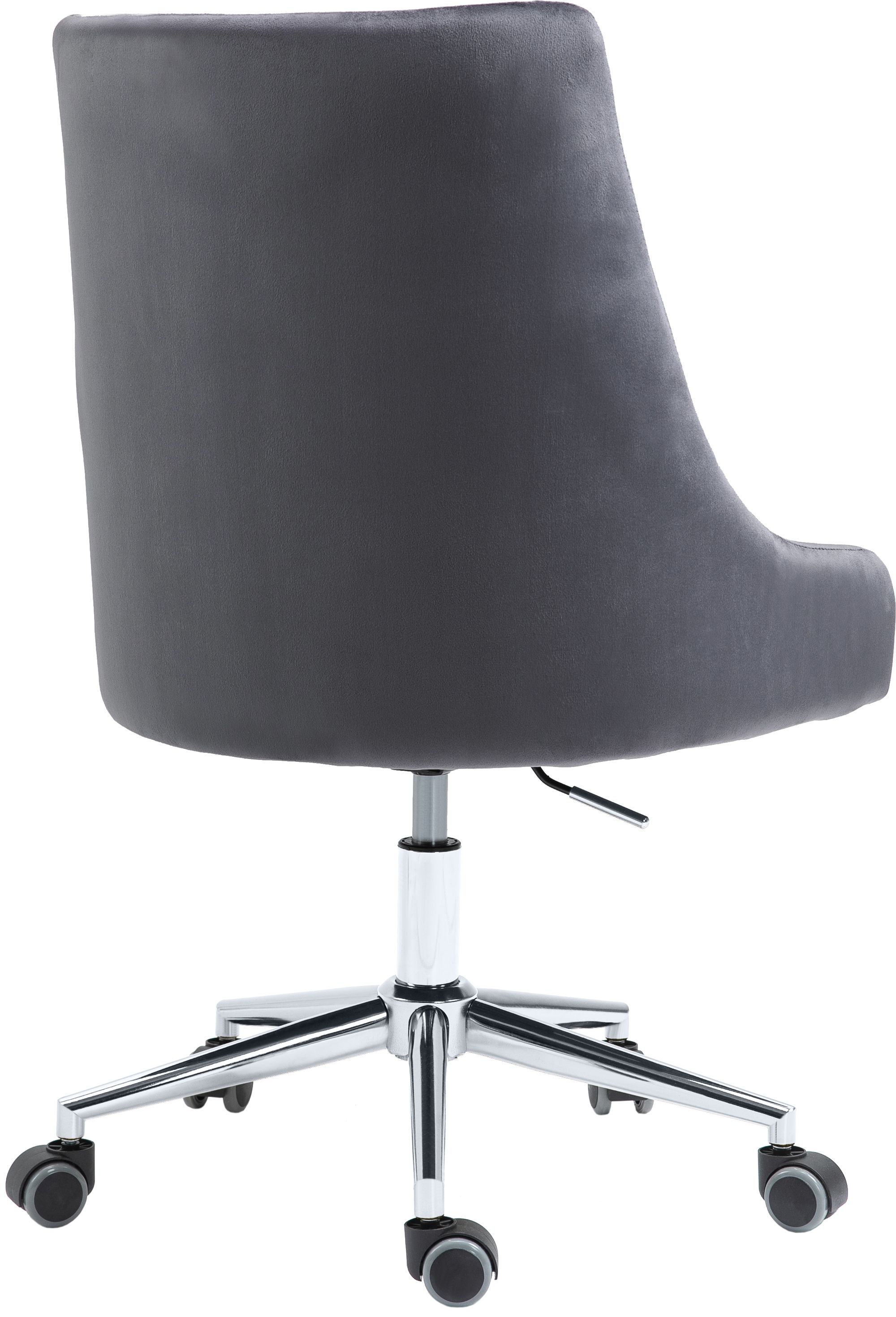 Karina Velvet Office Chair