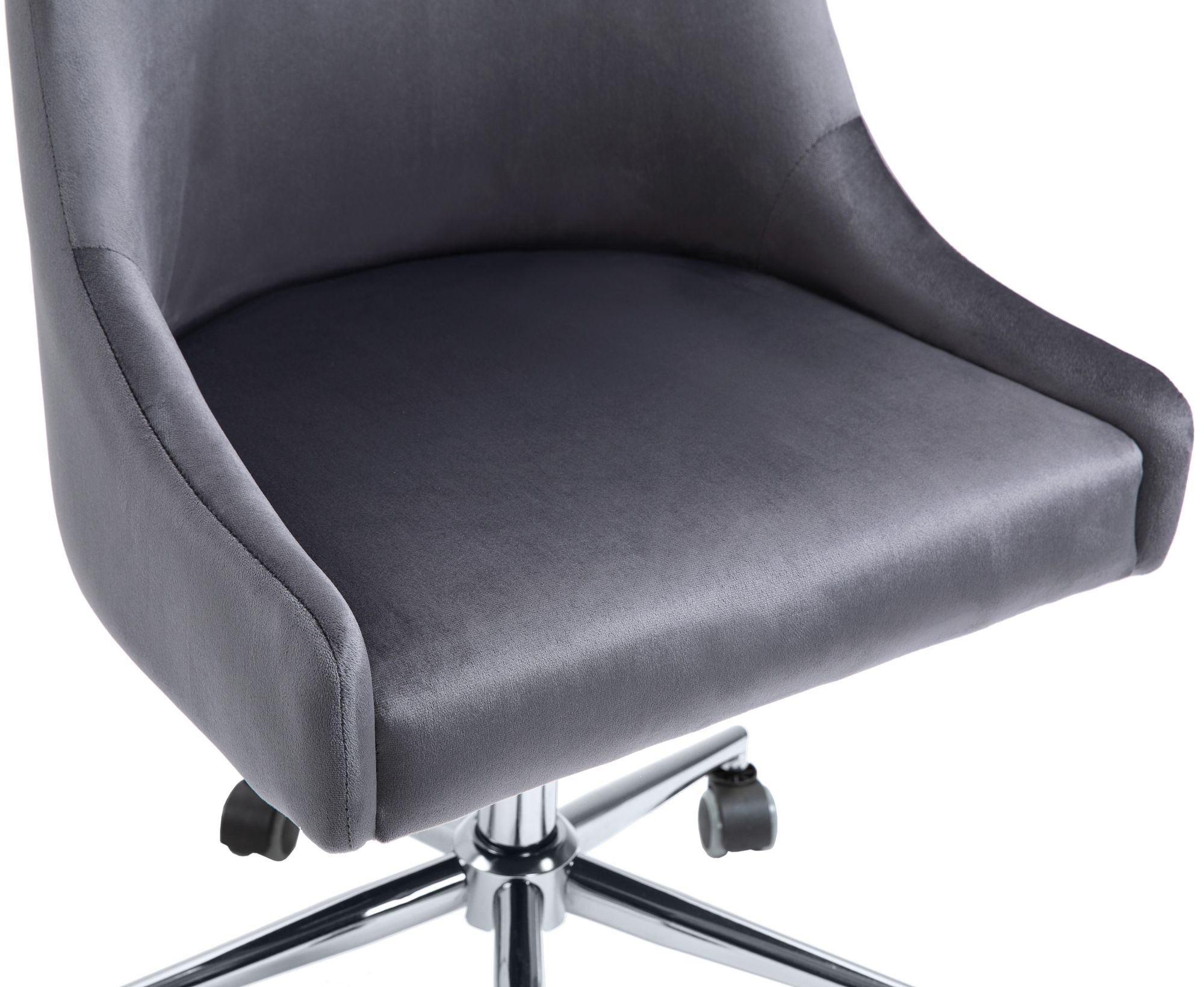 Karina Velvet Office Chair