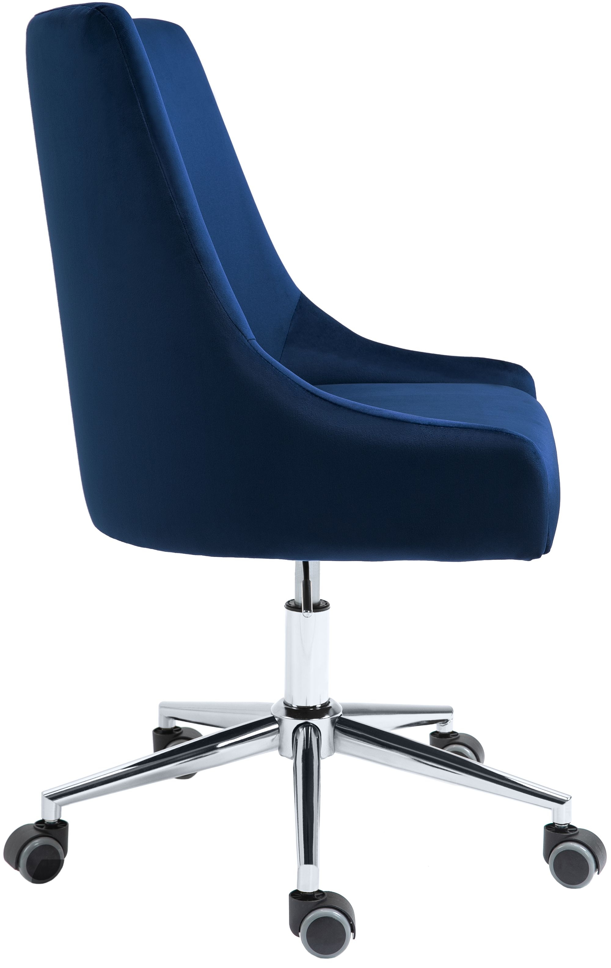 Karina Velvet Office Chair