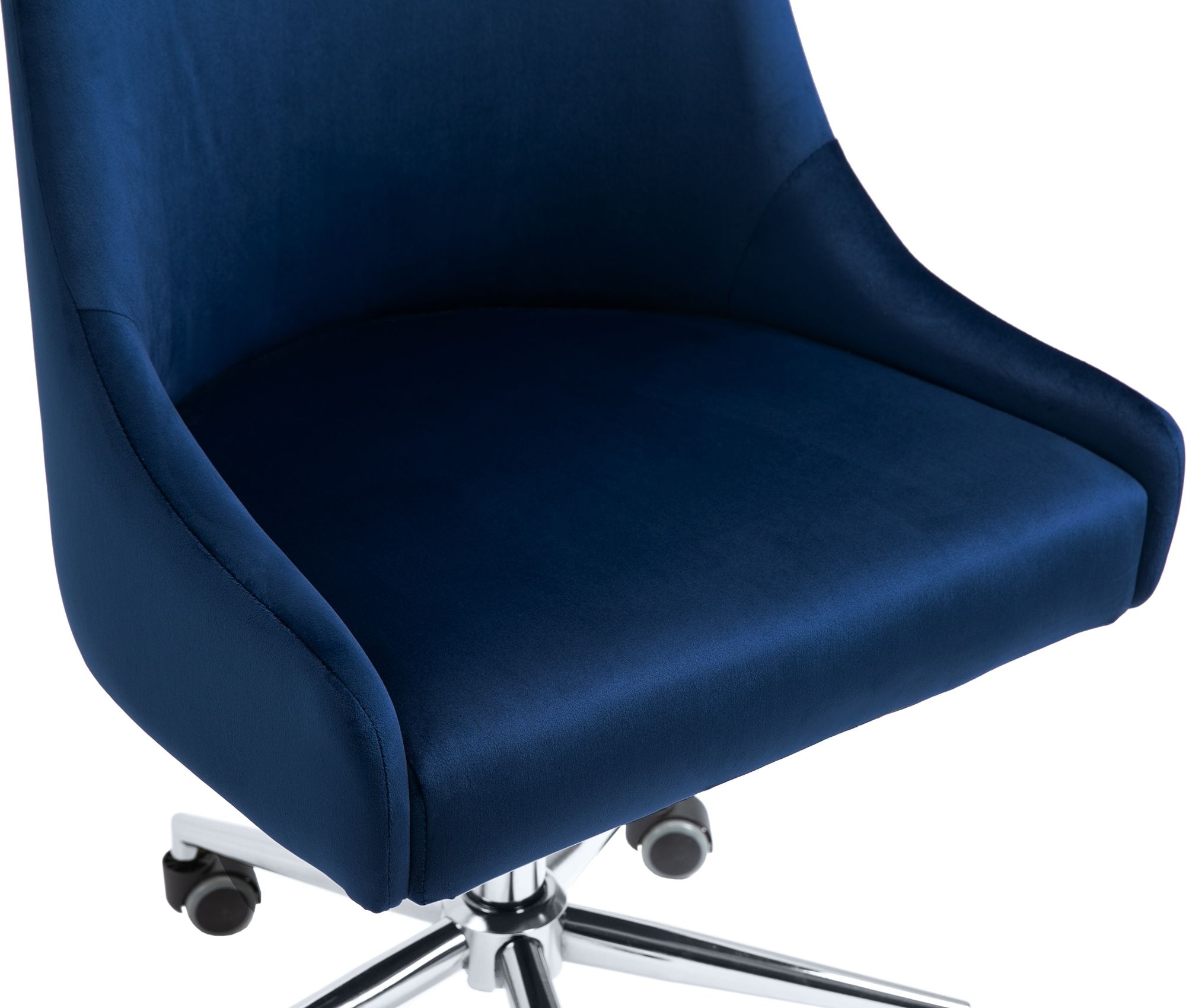 Karina Velvet Office Chair