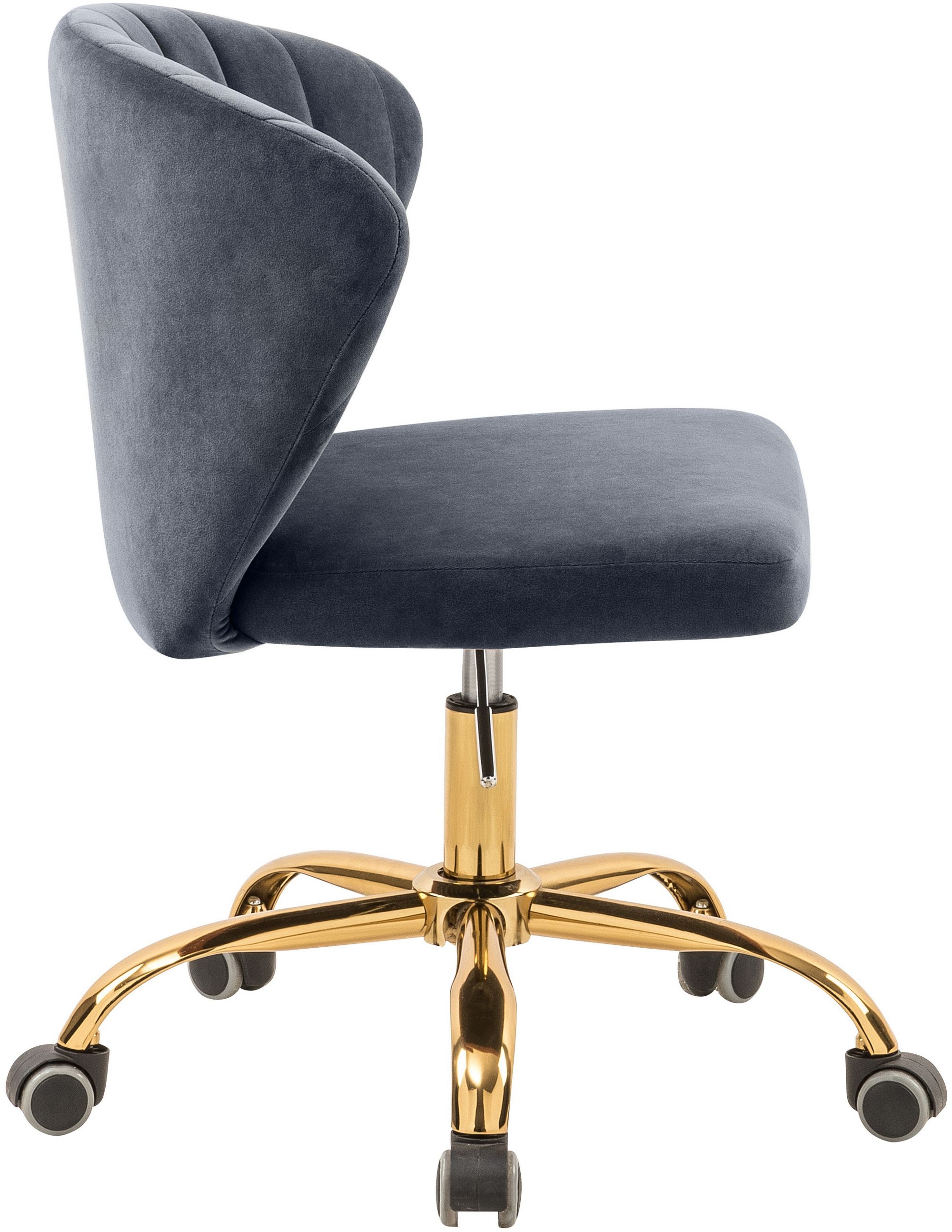 Finley Velvet Office Chair