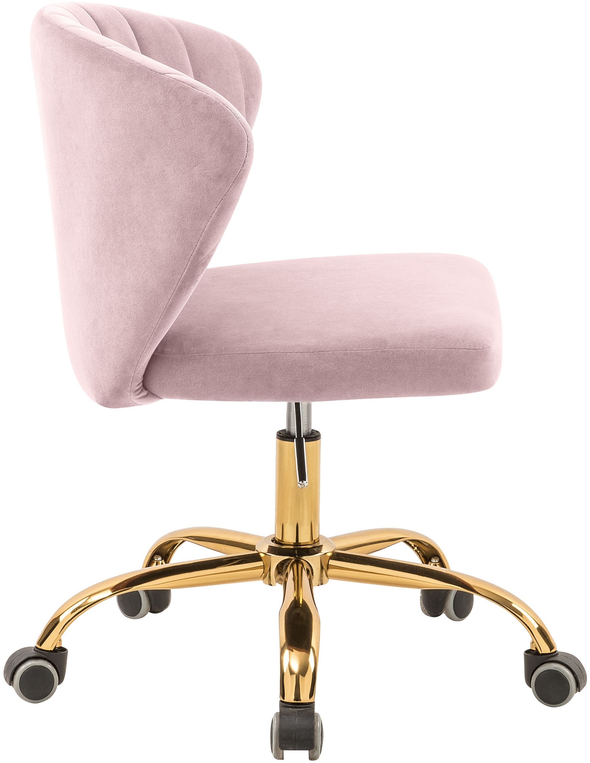 Finley Velvet Office Chair