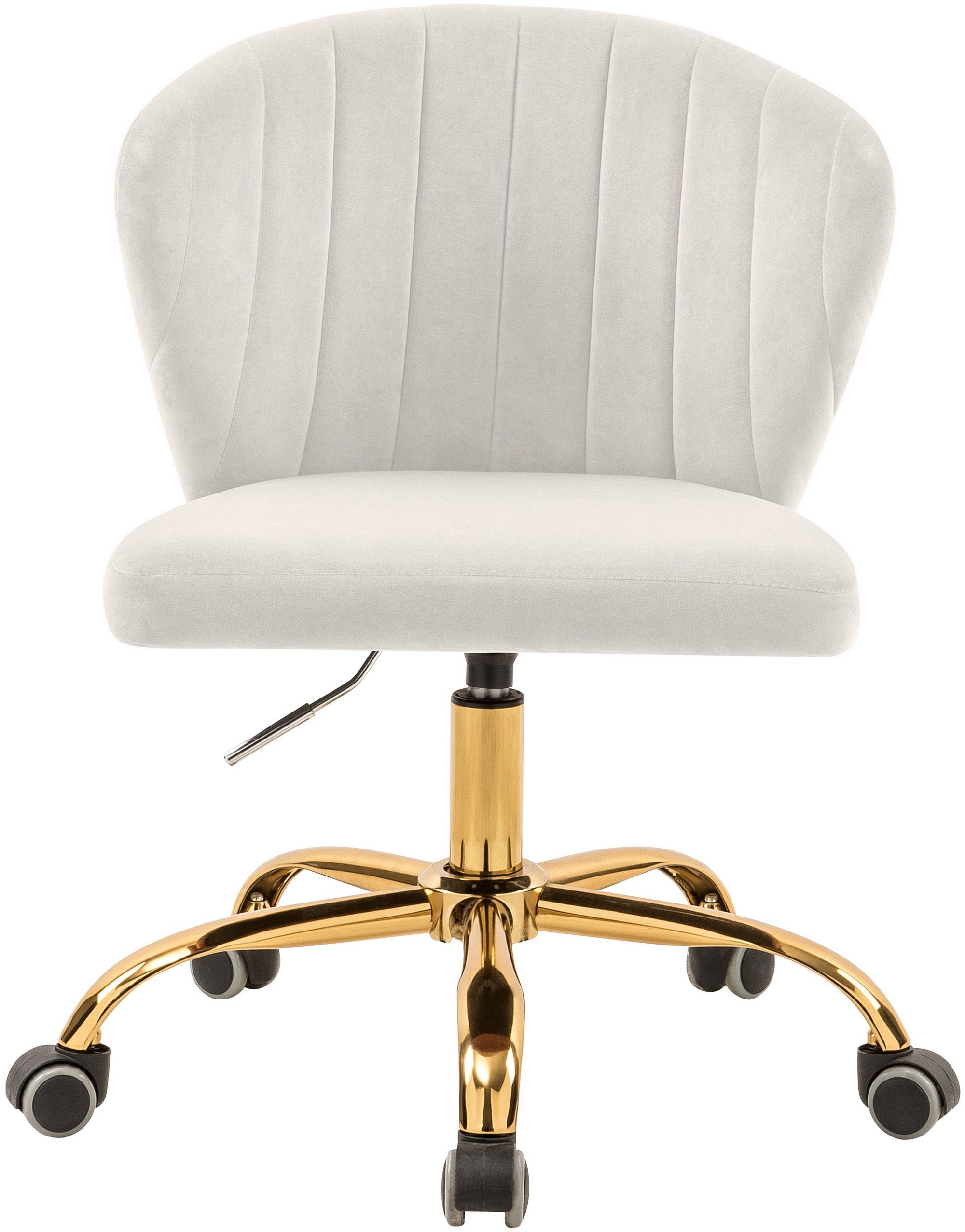 Finley Velvet Office Chair