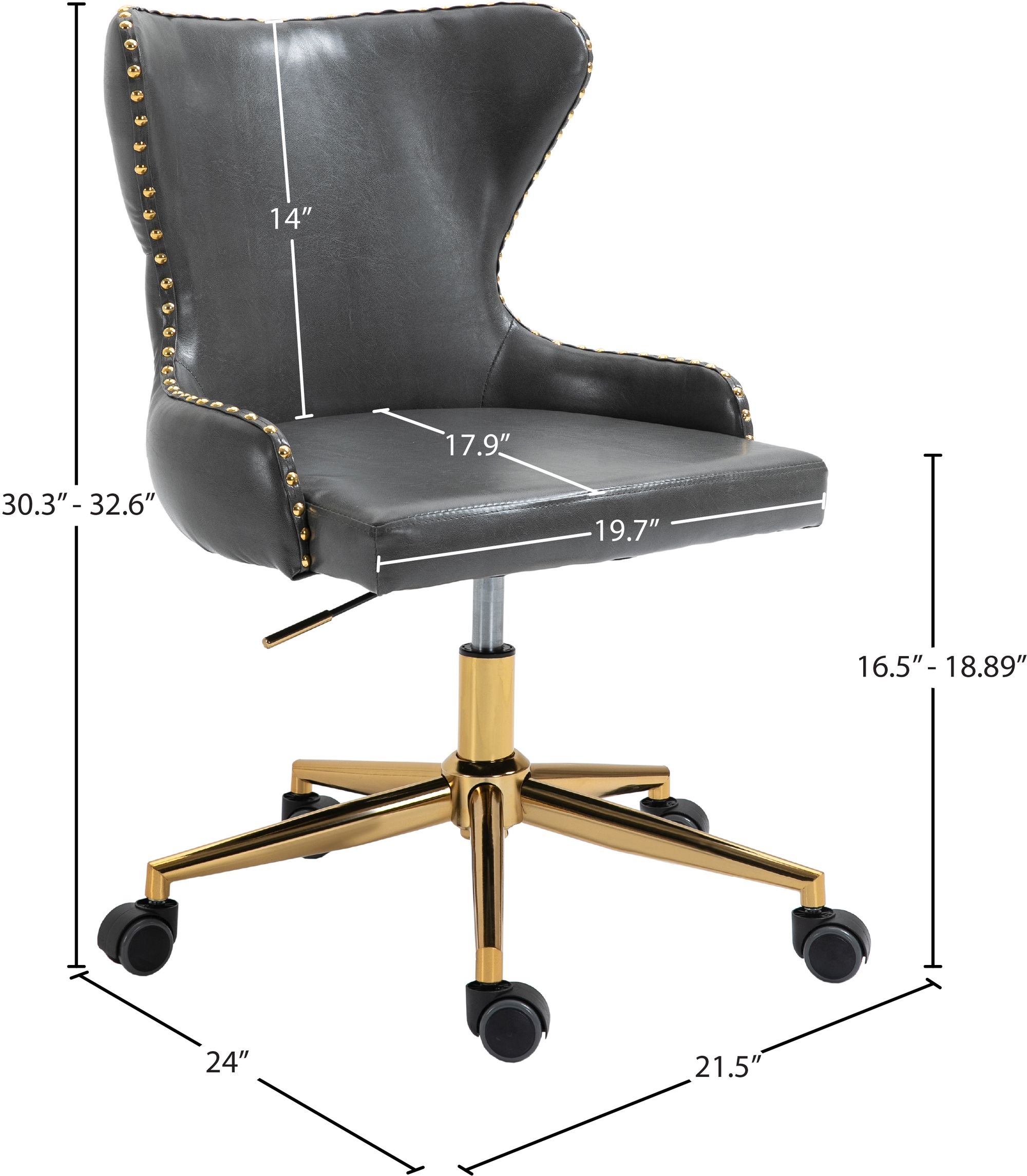 Hendrix Faux Leather Office Chair