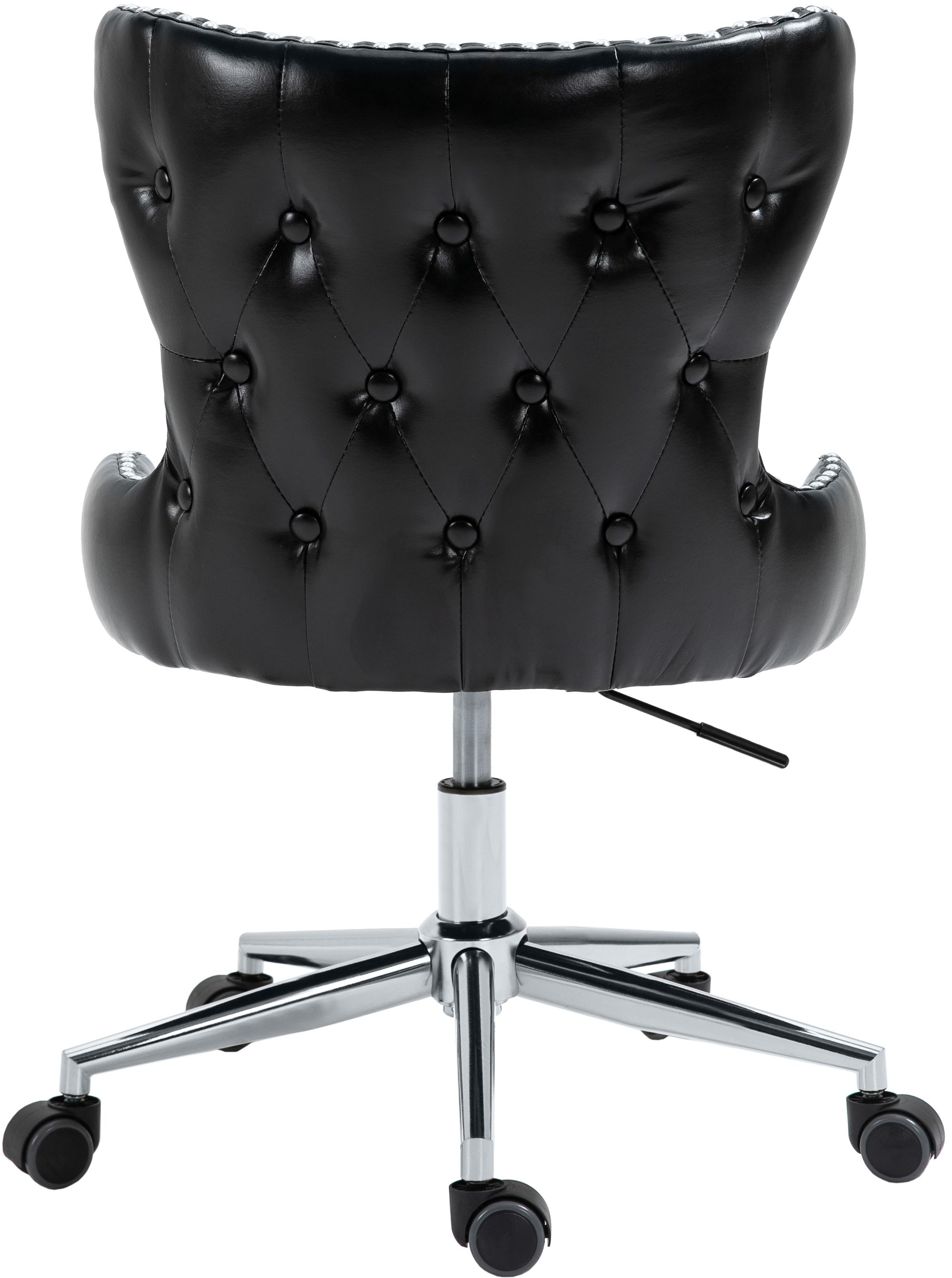 Hendrix Faux Leather Office Chair with Chrome Base