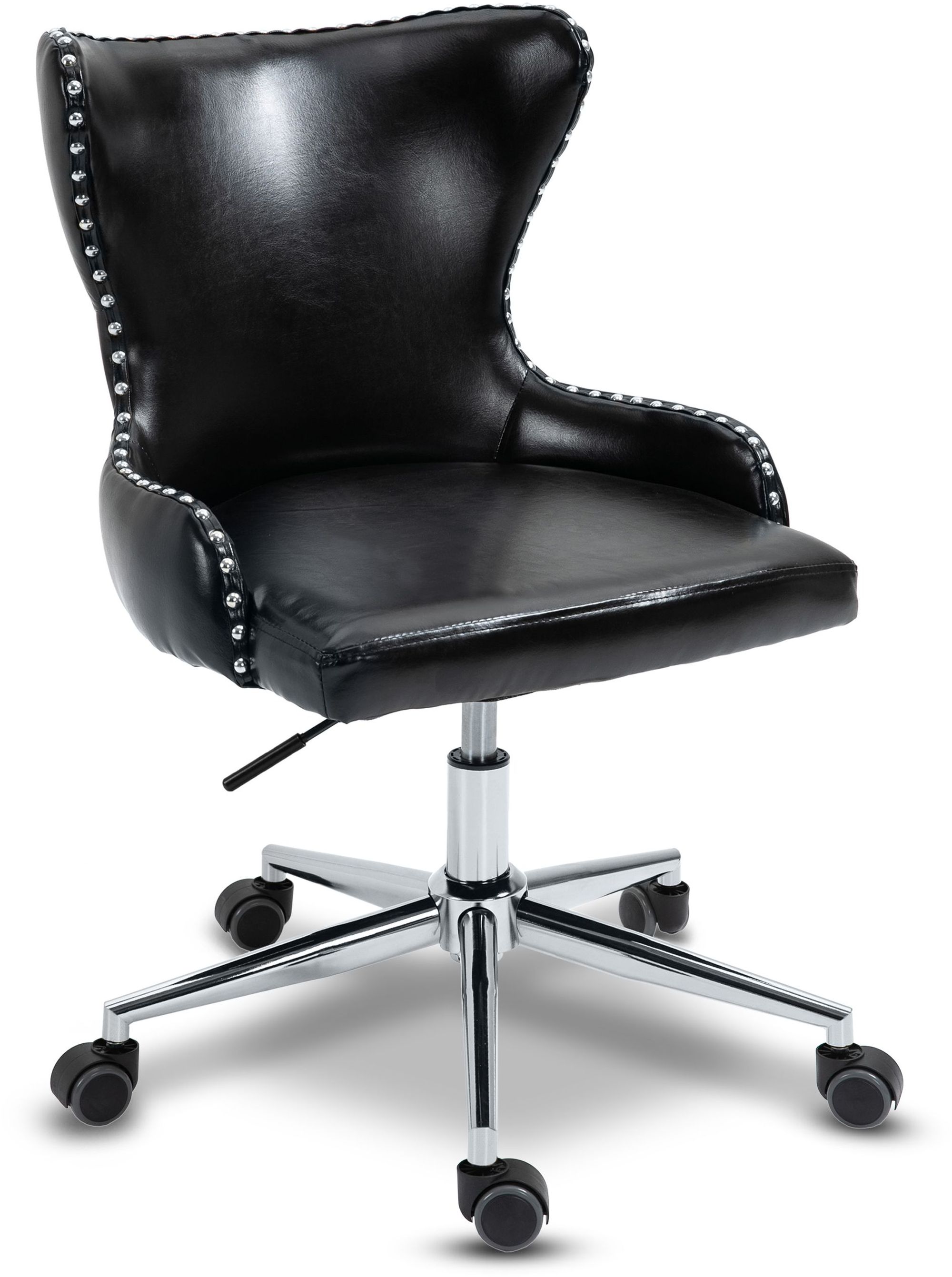 Hendrix Faux Leather Office Chair with Chrome Base