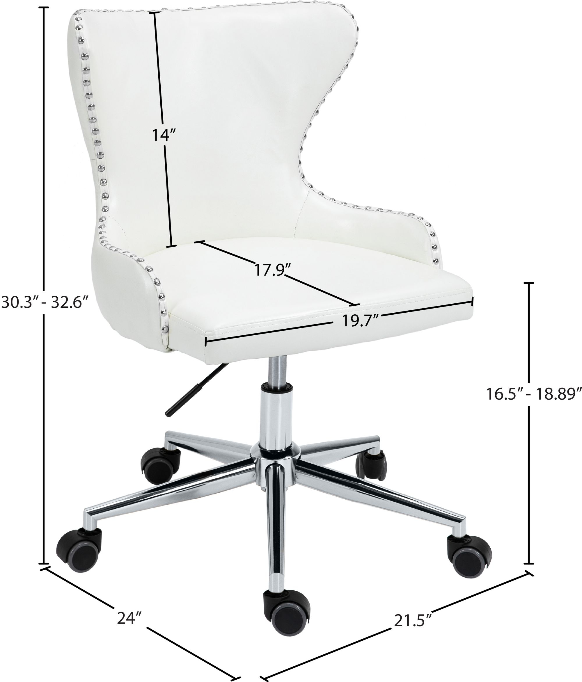 Hendrix Faux Leather Office Chair