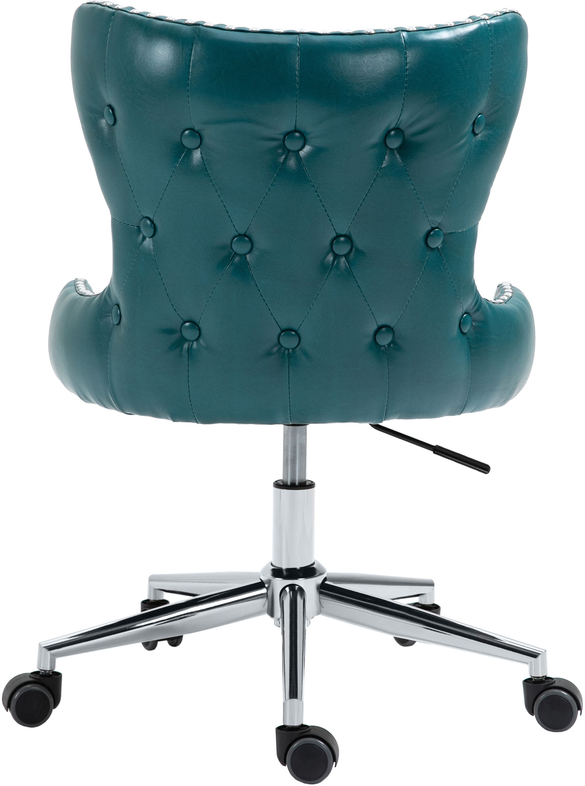 Hendrix Faux Leather Office Chair with Chrome Base