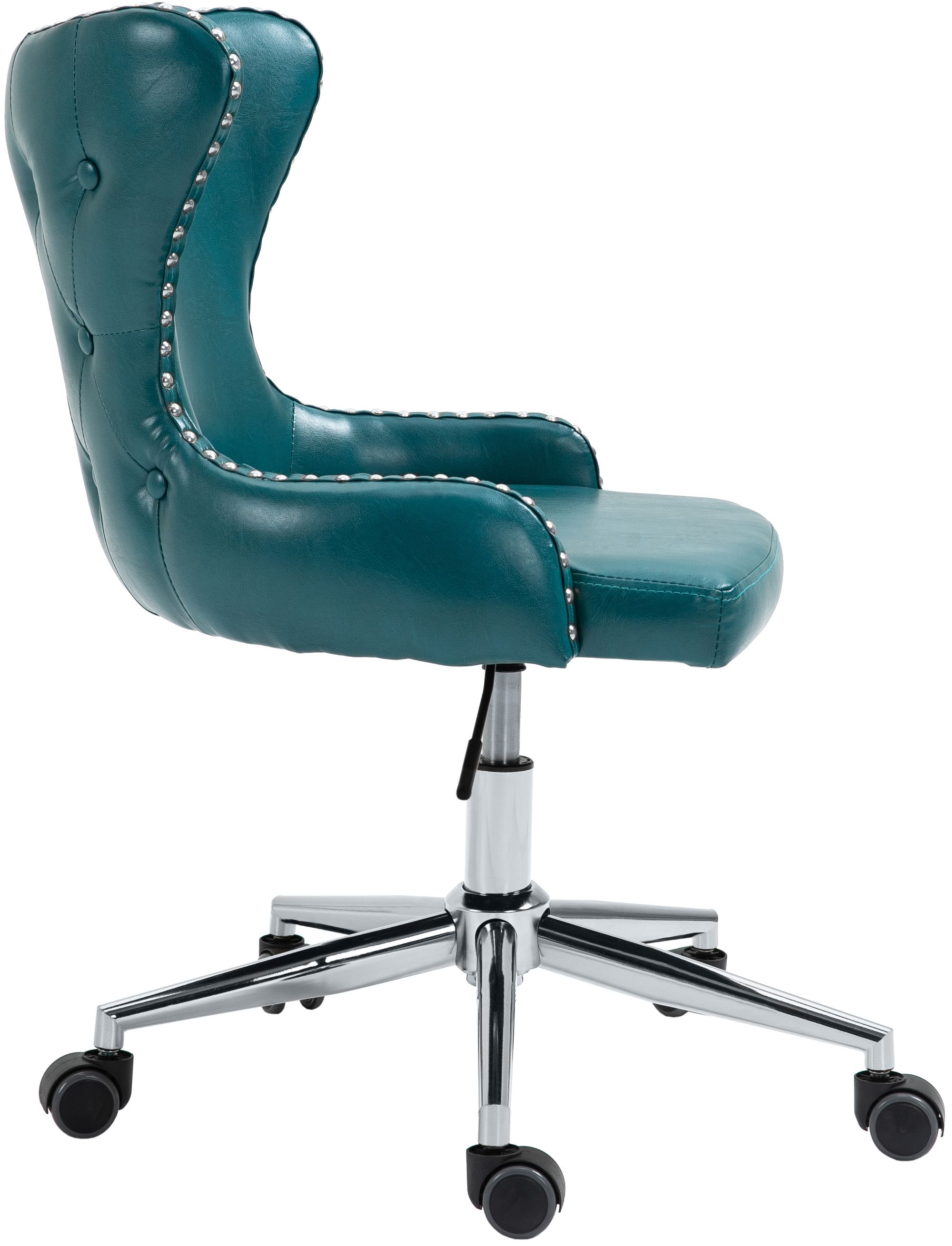 Hendrix Faux Leather Office Chair with Chrome Base