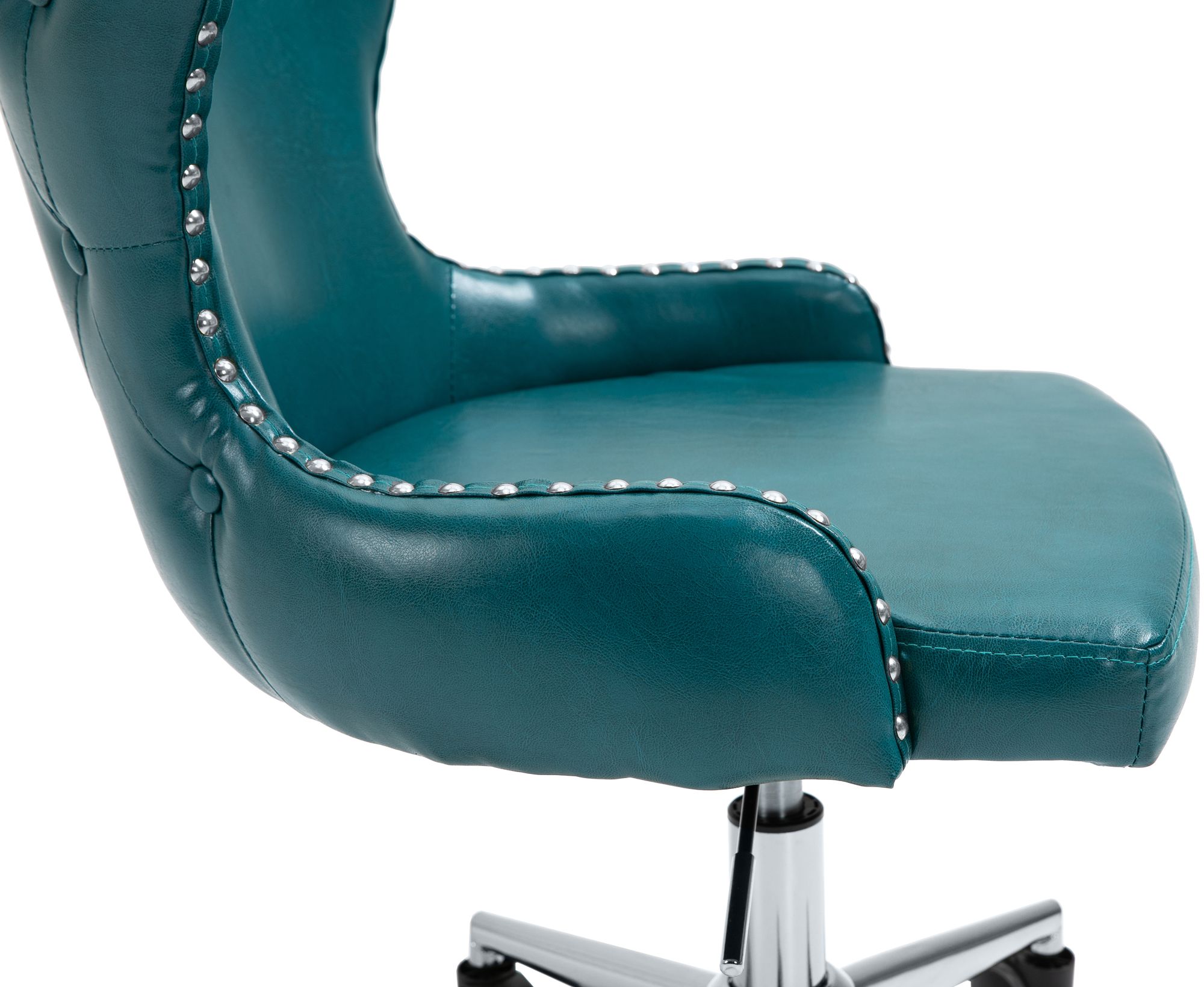 Hendrix Faux Leather Office Chair with Chrome Base