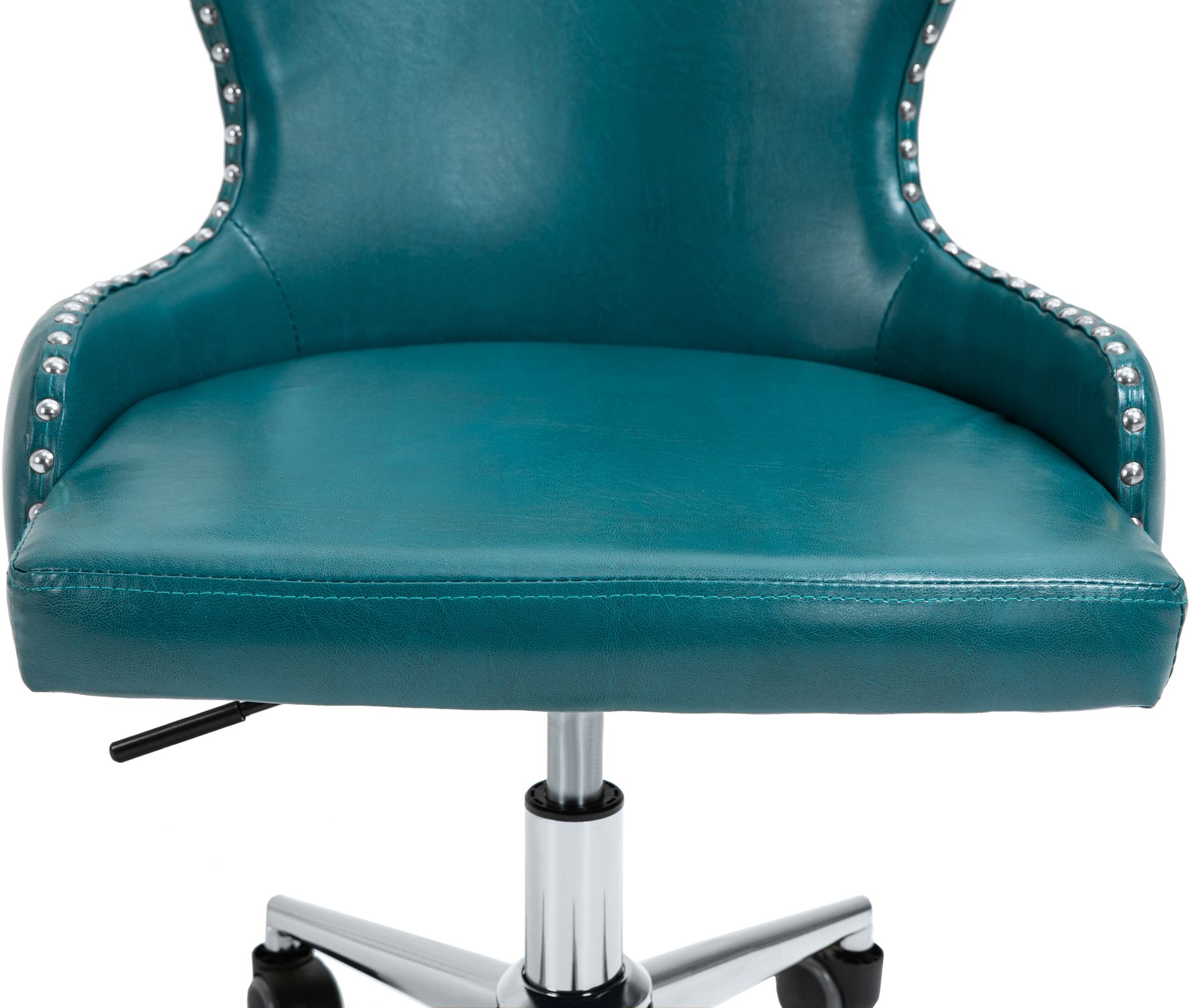 Hendrix Faux Leather Office Chair with Chrome Base