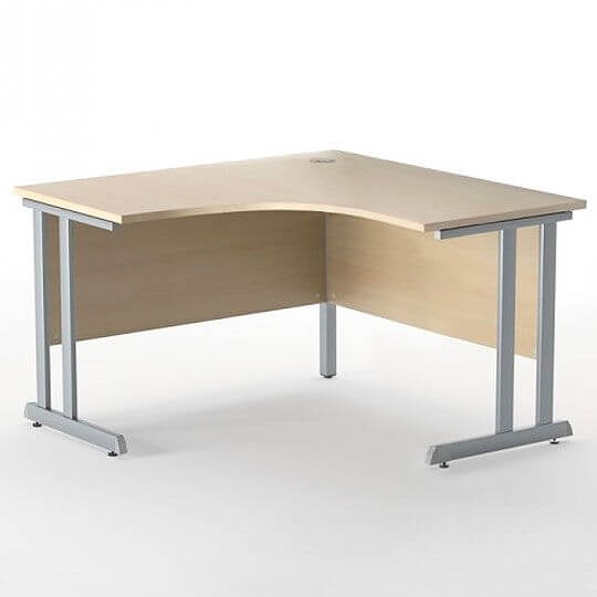 Optima C 47.2" Crescent Office Desk