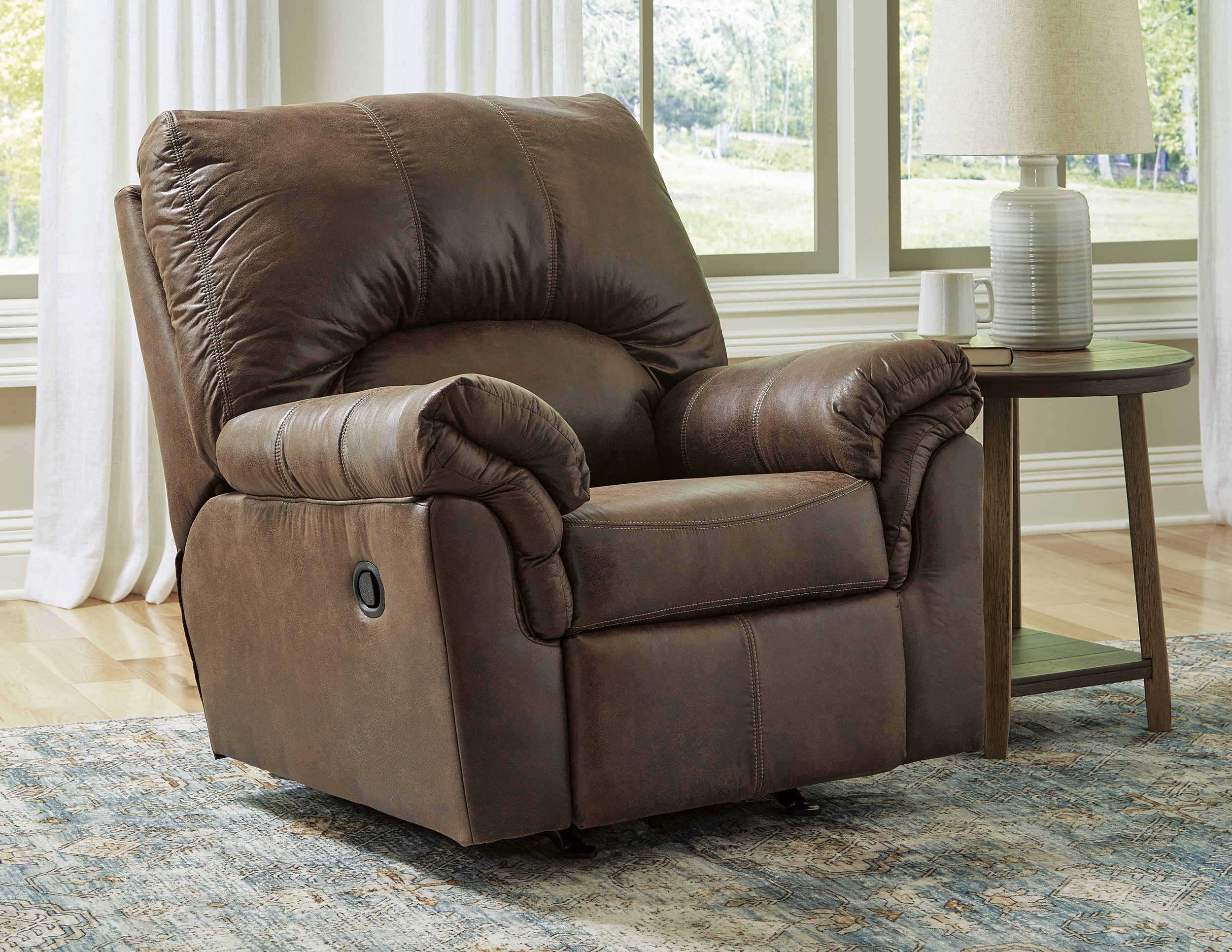 Bladen Faux Leather Rocker Recliner
