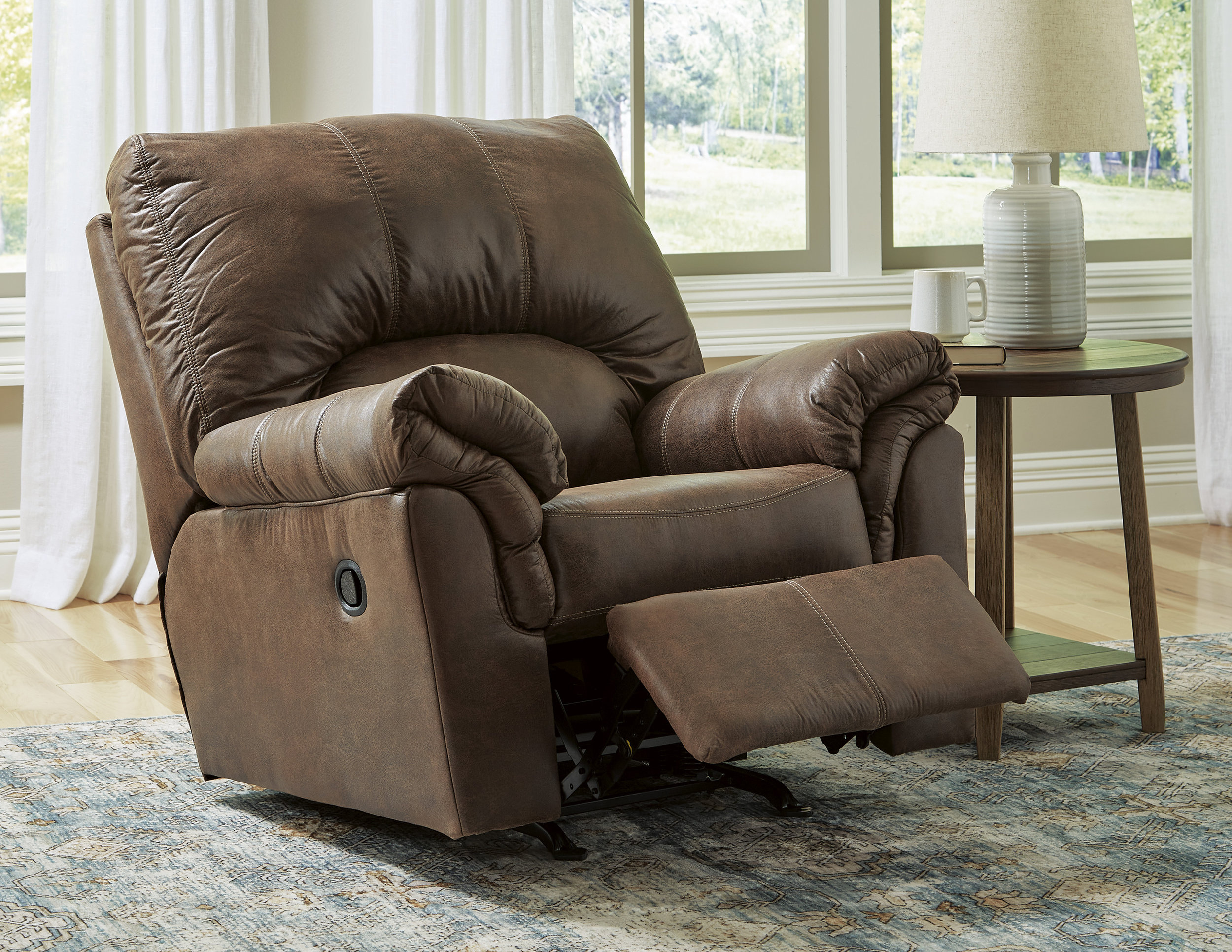 Bladen Faux Leather Rocker Recliner