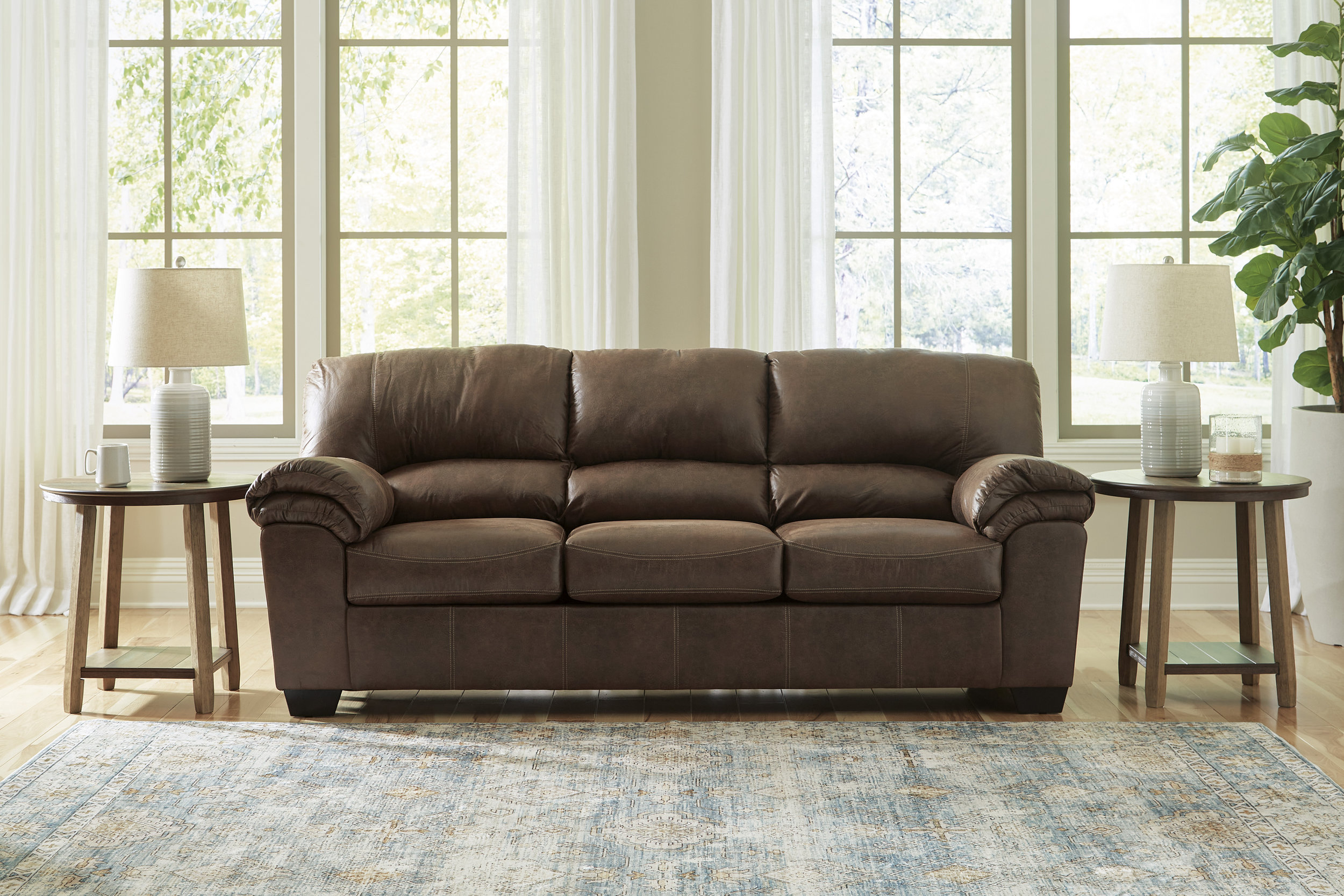Bladen Faux Leather Full Sofa Sleeper