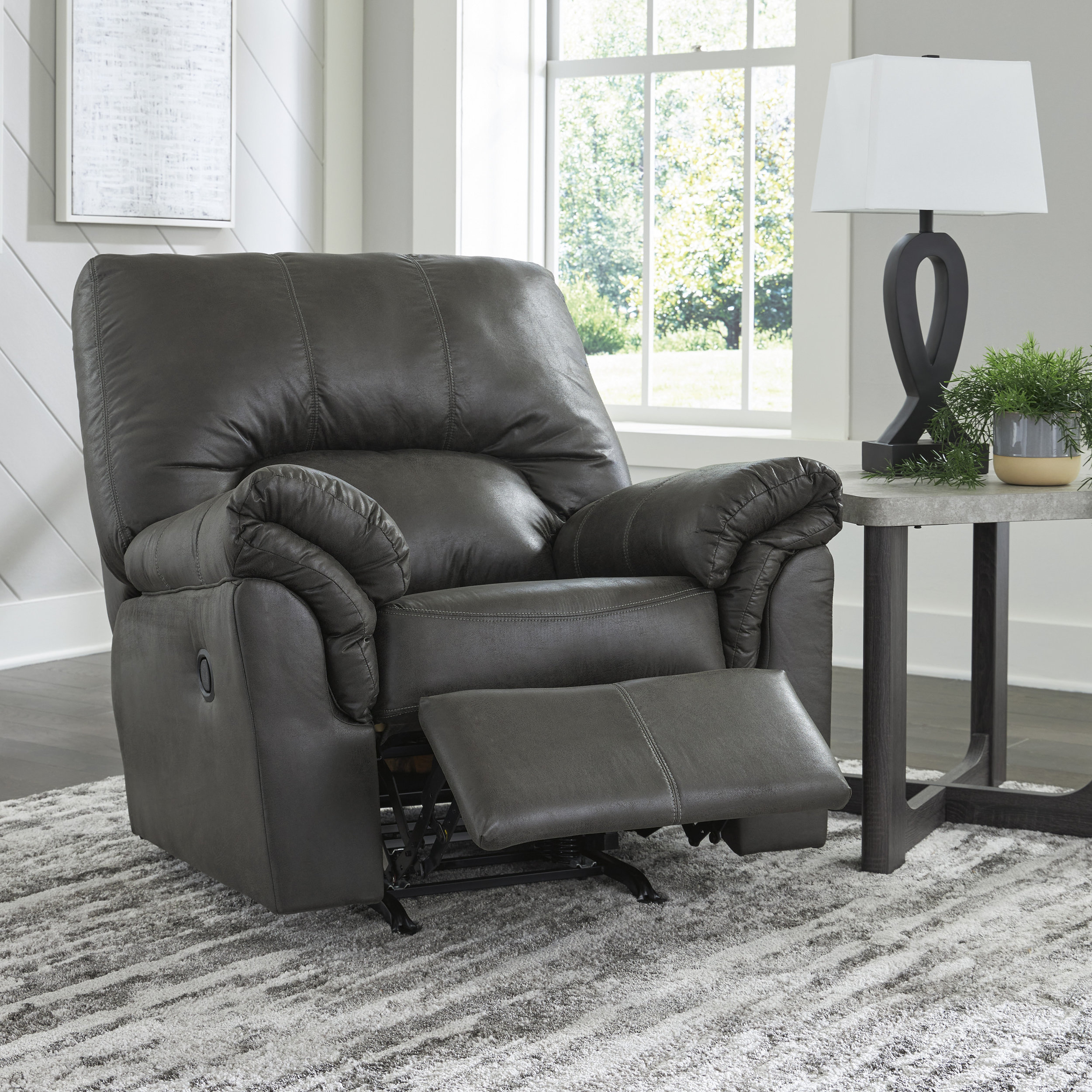 Bladen Faux Leather Rocker Recliner