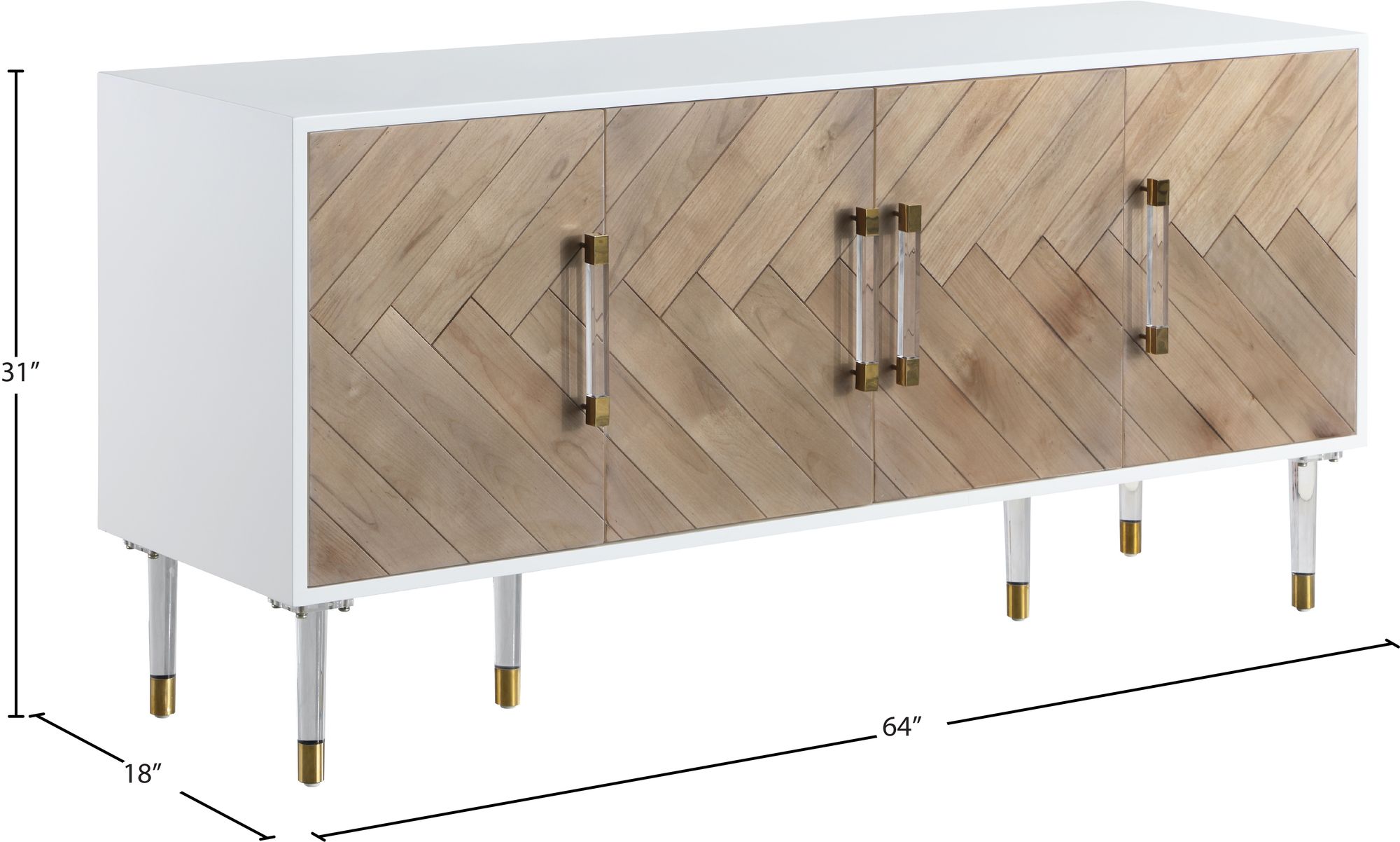 Jive 4-Door Sideboard