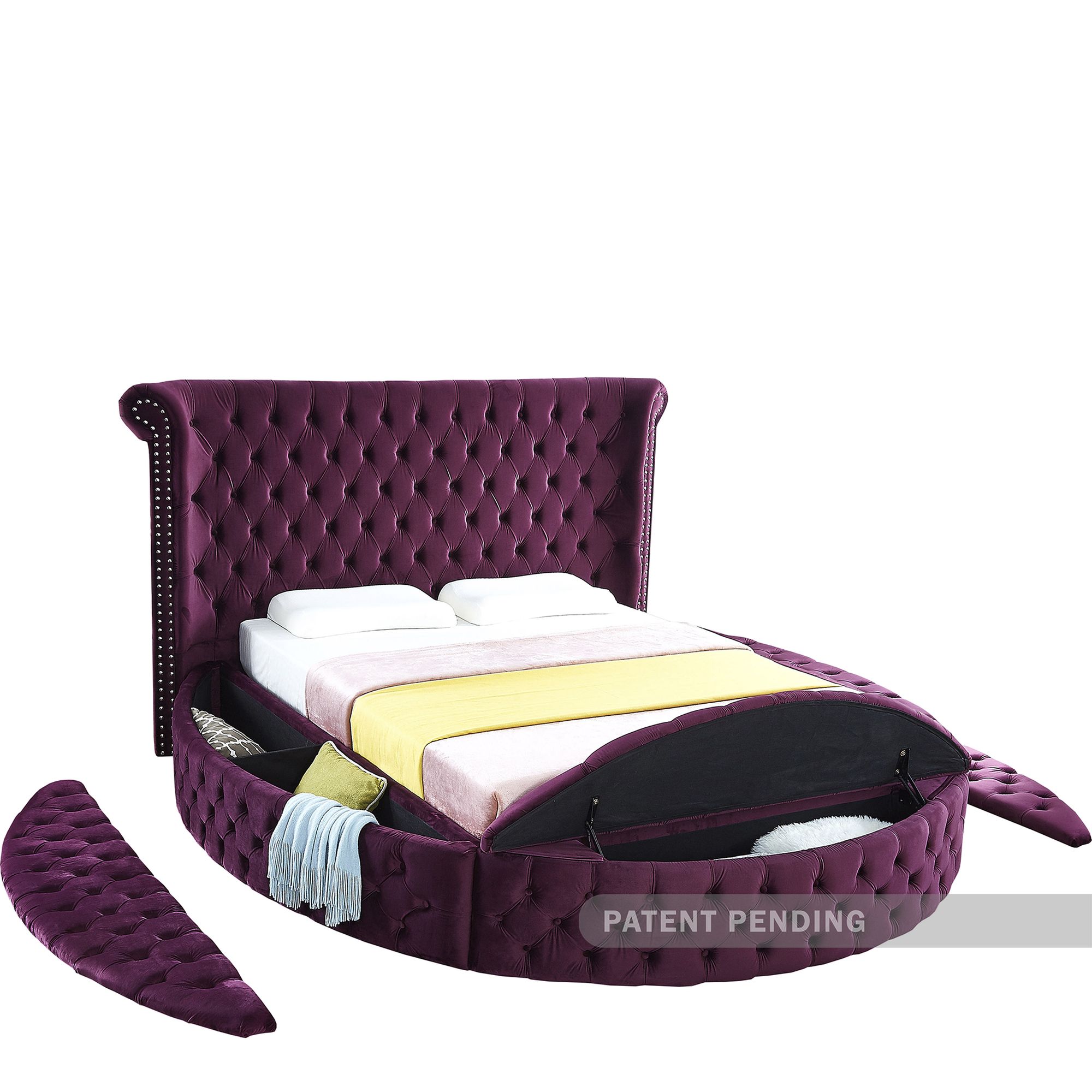 Luxus Velvet Full Size Bed