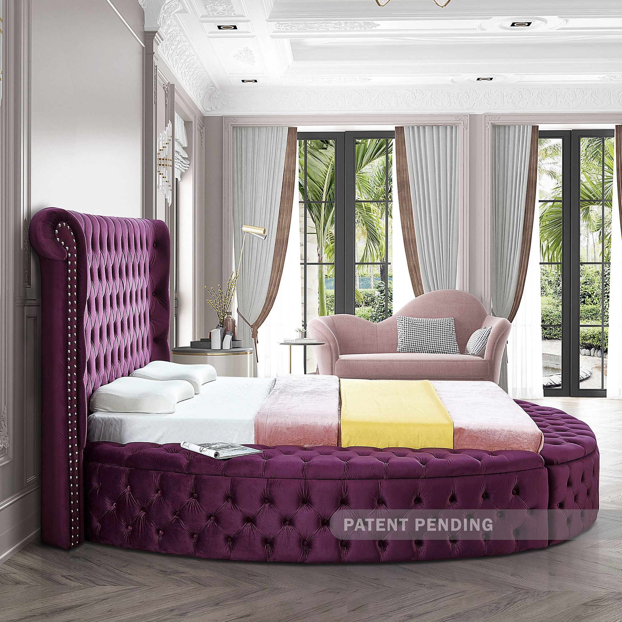 Luxus Velvet Full Size Bed