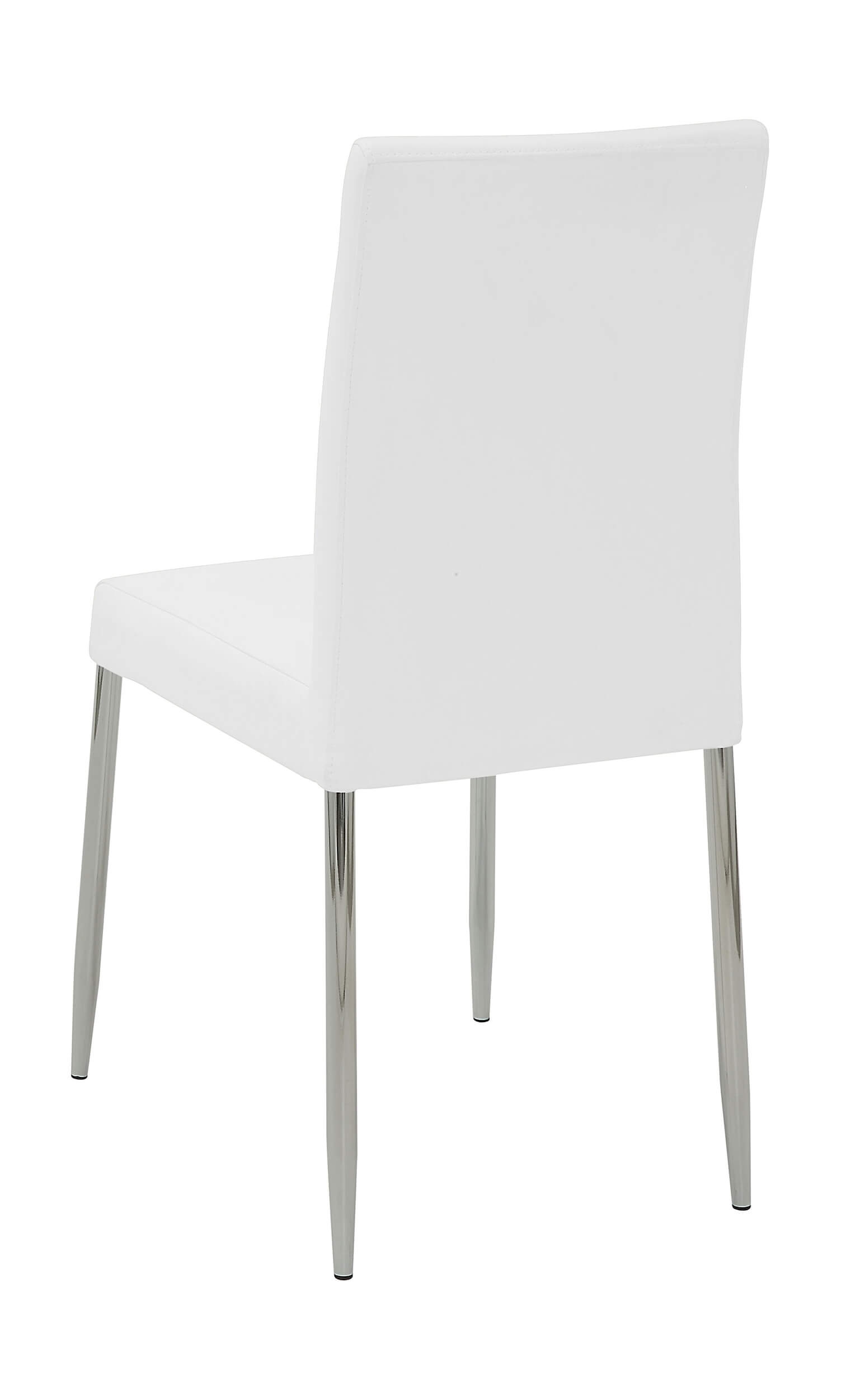 Maston Fabric Dining Chair with Chrome Legs
