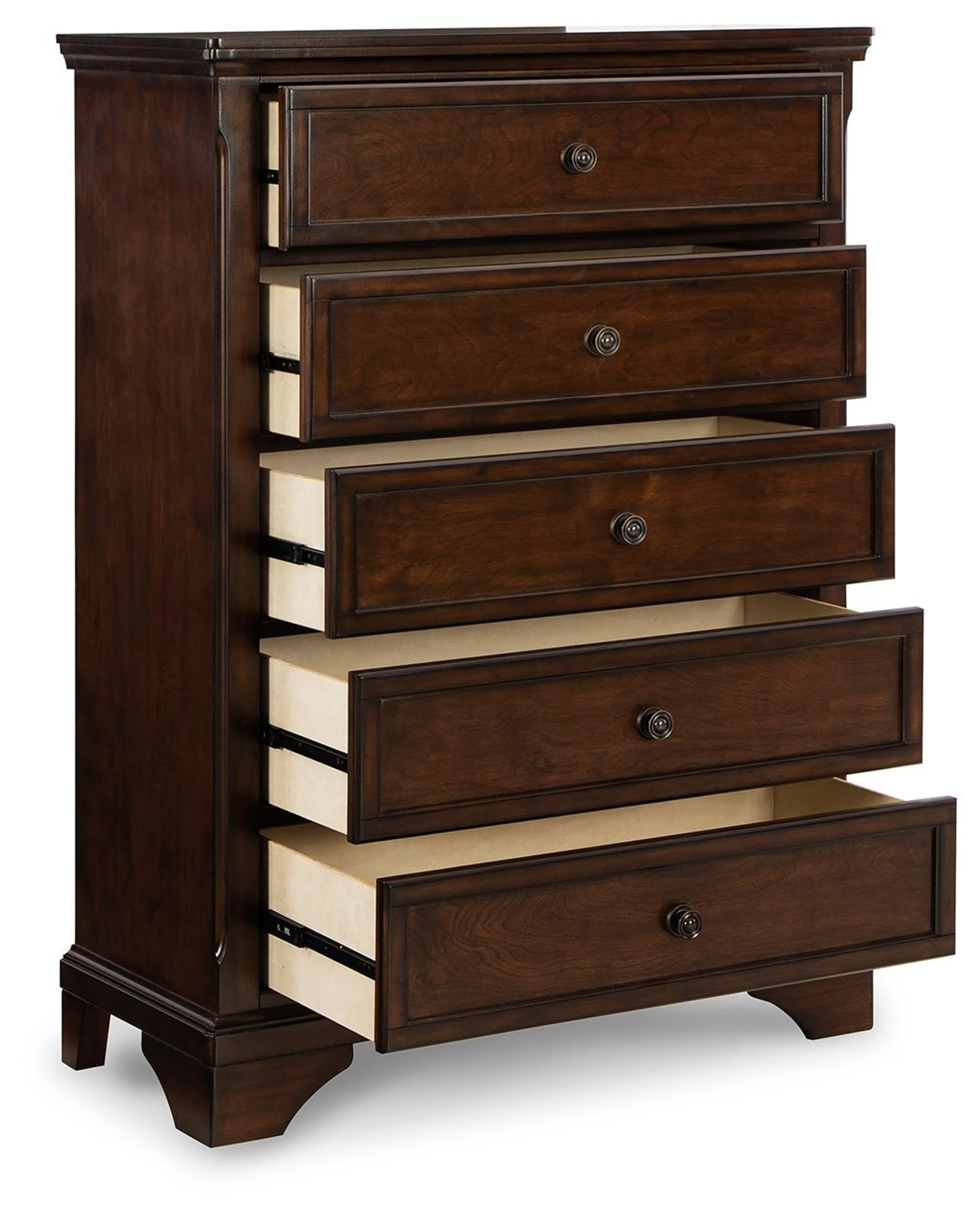 Ashley SM Brookbauer 5-Drawer Wood Veneer Chest