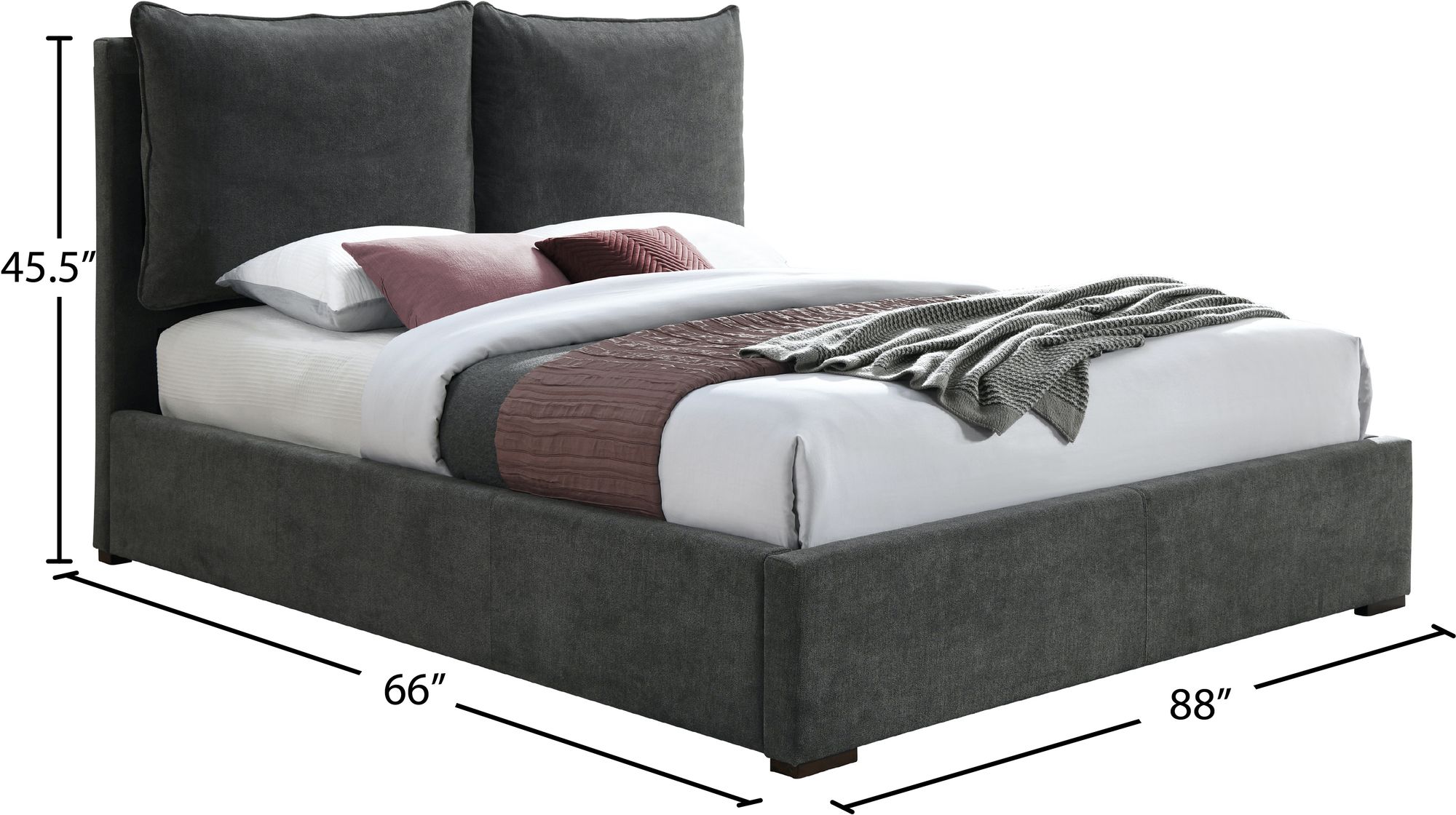 Misha Polyester Fabric Bed