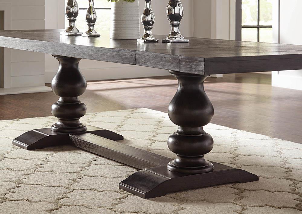 Phelps Wood/Wood Veneer Rectangular Dining Table