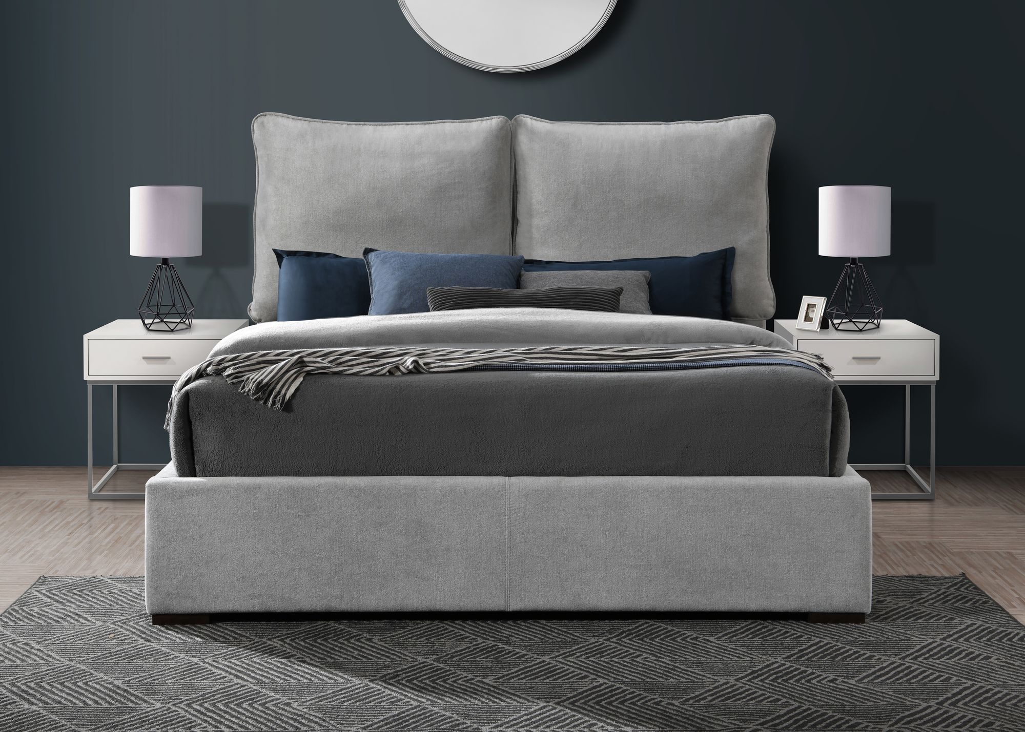 Misha Polyester Fabric Bed